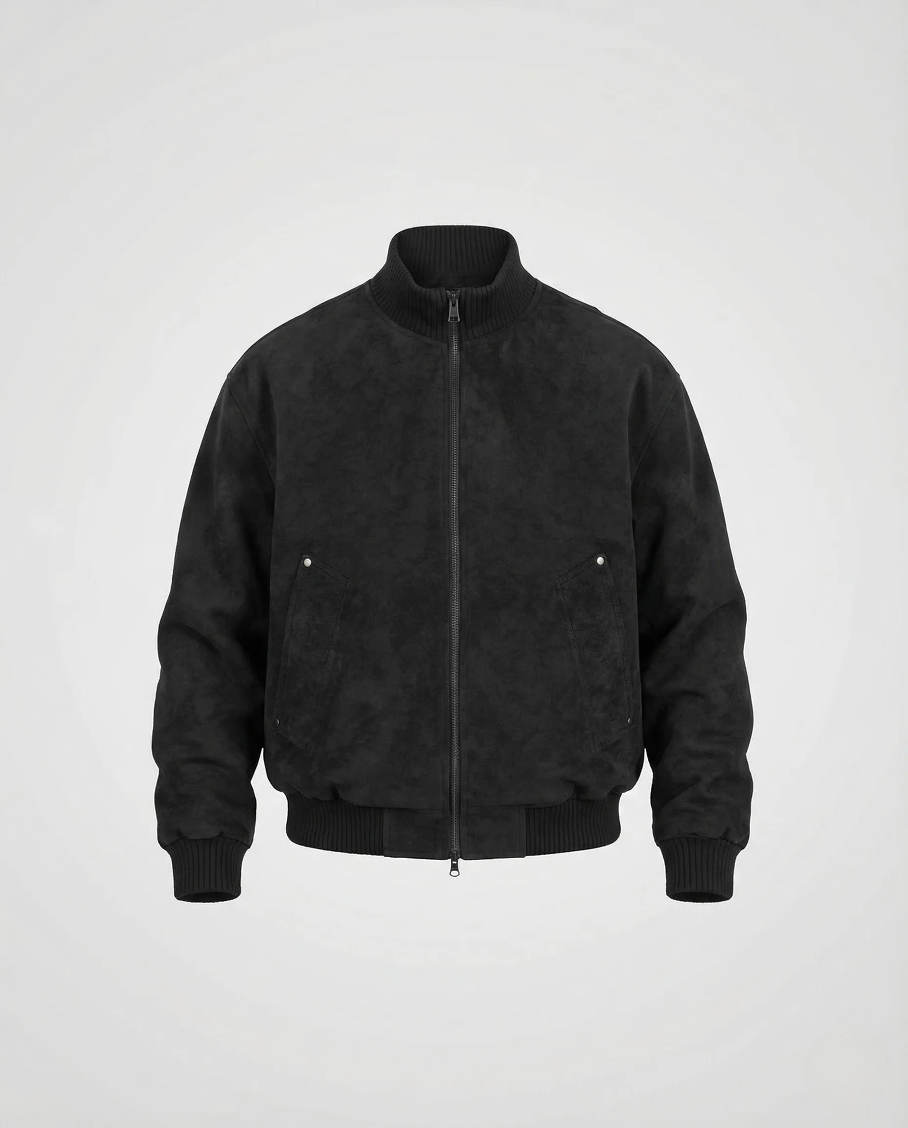 Herren Bomberjacke Oversize Rippbund - Image 5
