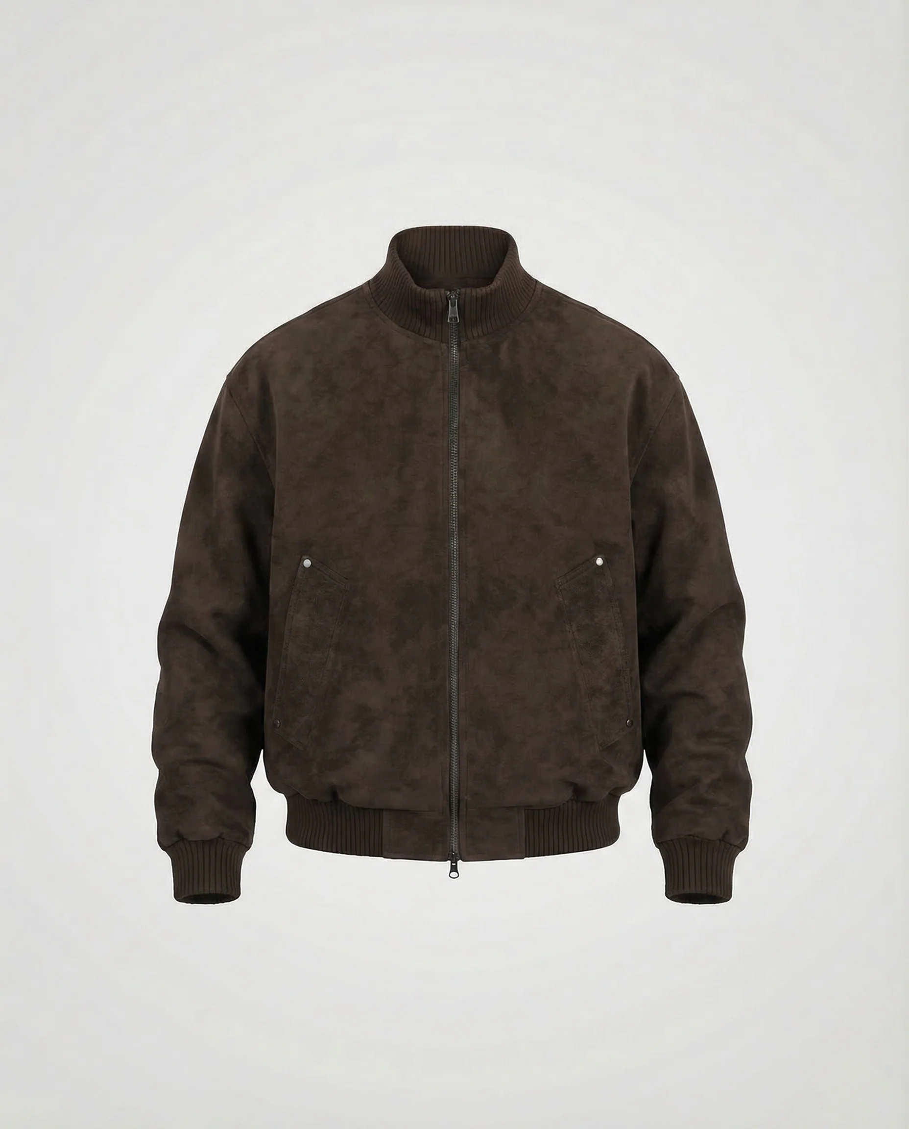 Herren Bomberjacke Oversize Rippbund - Image 6