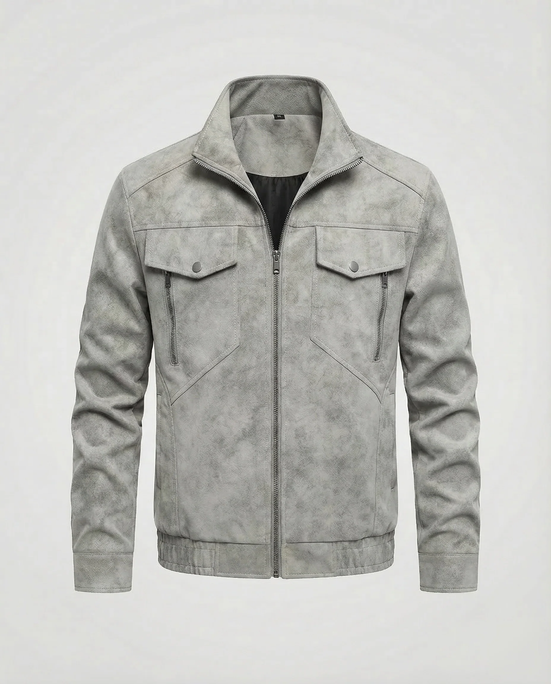Herren Fliegerjacke Wildlederoptik - Image 7