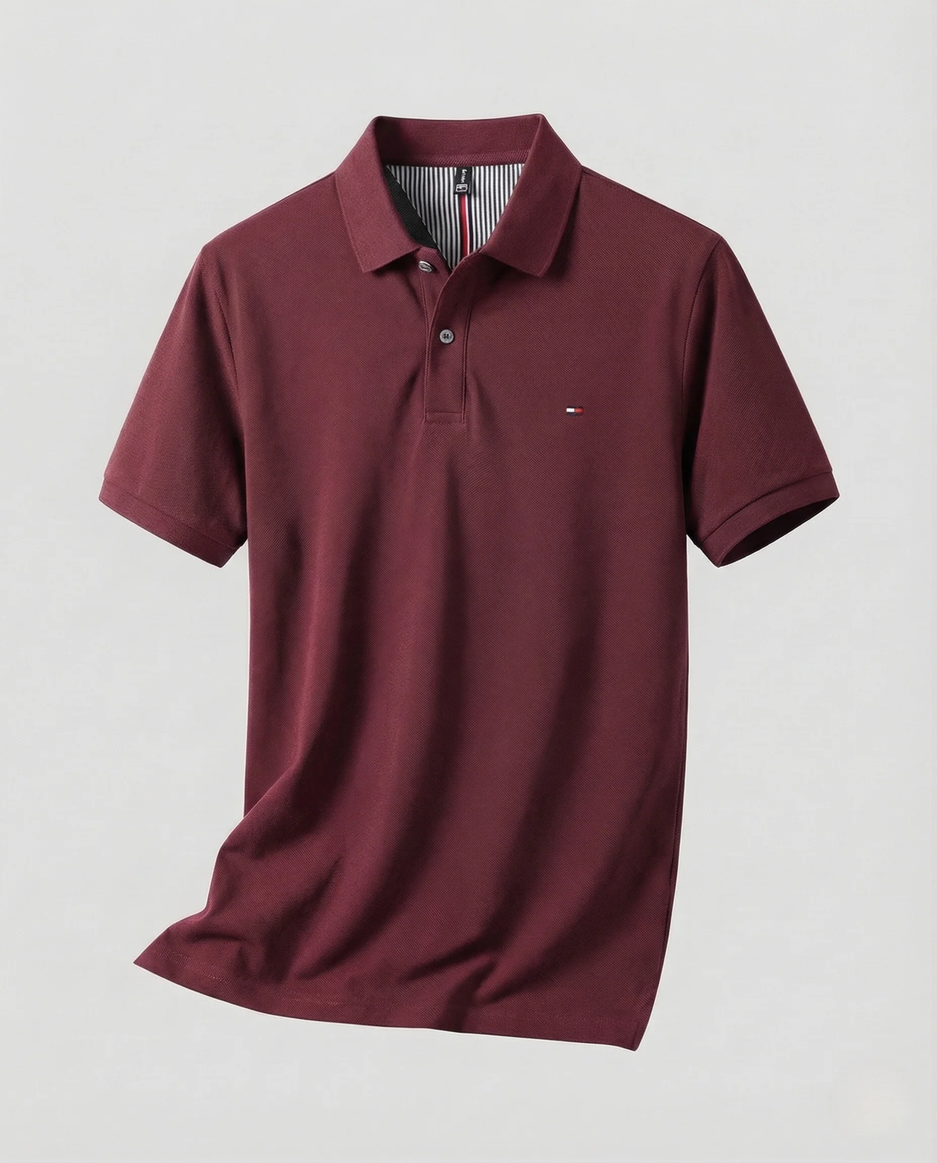 Herren Baumwoll Poloshirt mit Nackenpaspel - Image 15