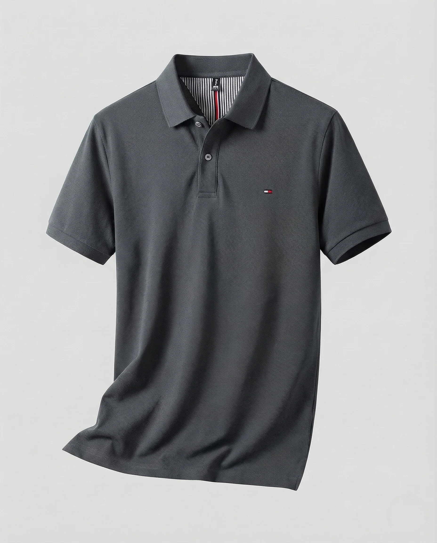 Herren Baumwoll Poloshirt mit Nackenpaspel - Image 27