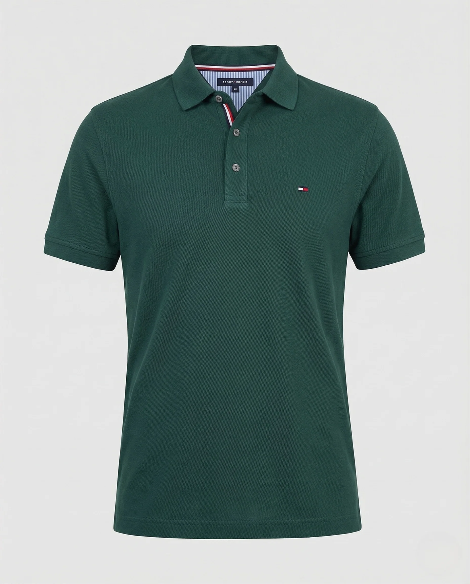 Herren Baumwoll Poloshirt mit Nackenpaspel - Image 5
