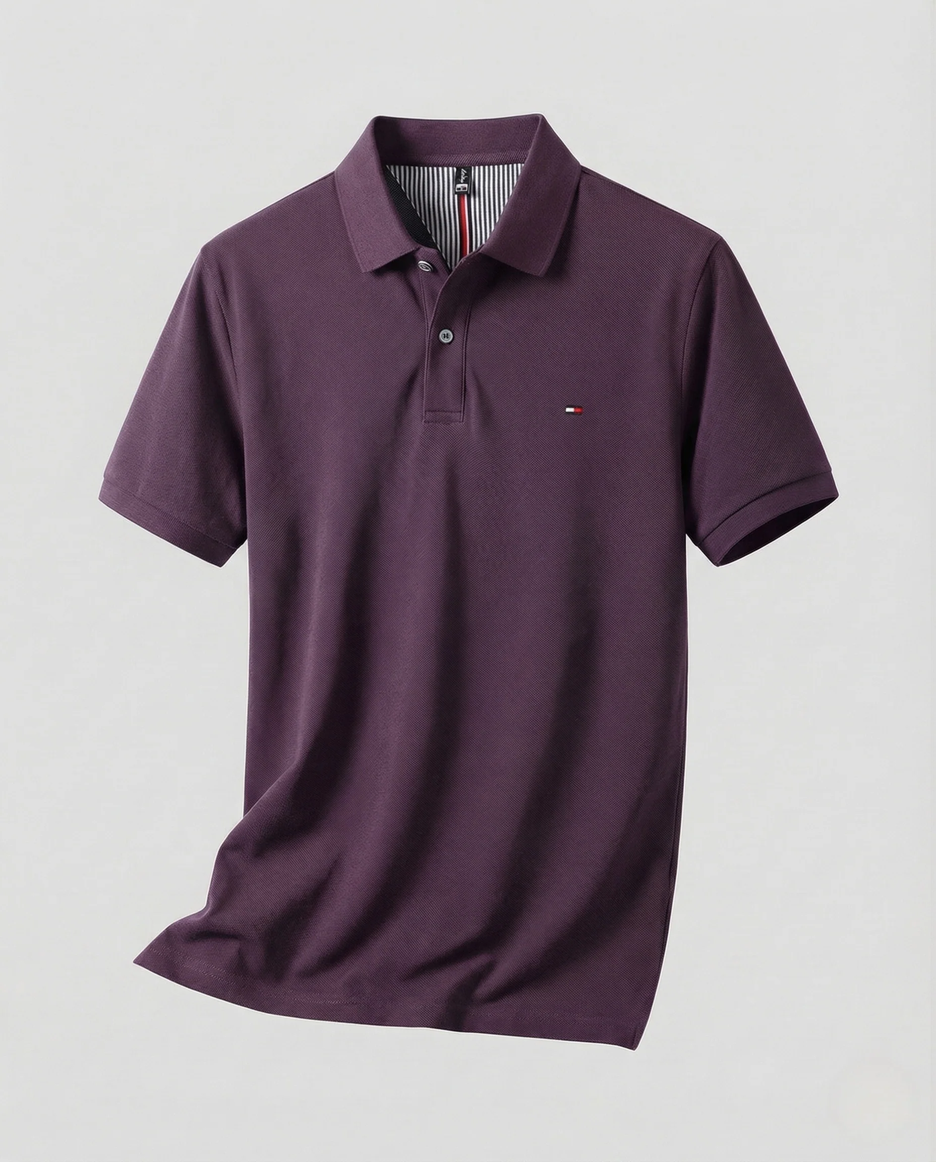 Herren Baumwoll Poloshirt mit Nackenpaspel - Image 6