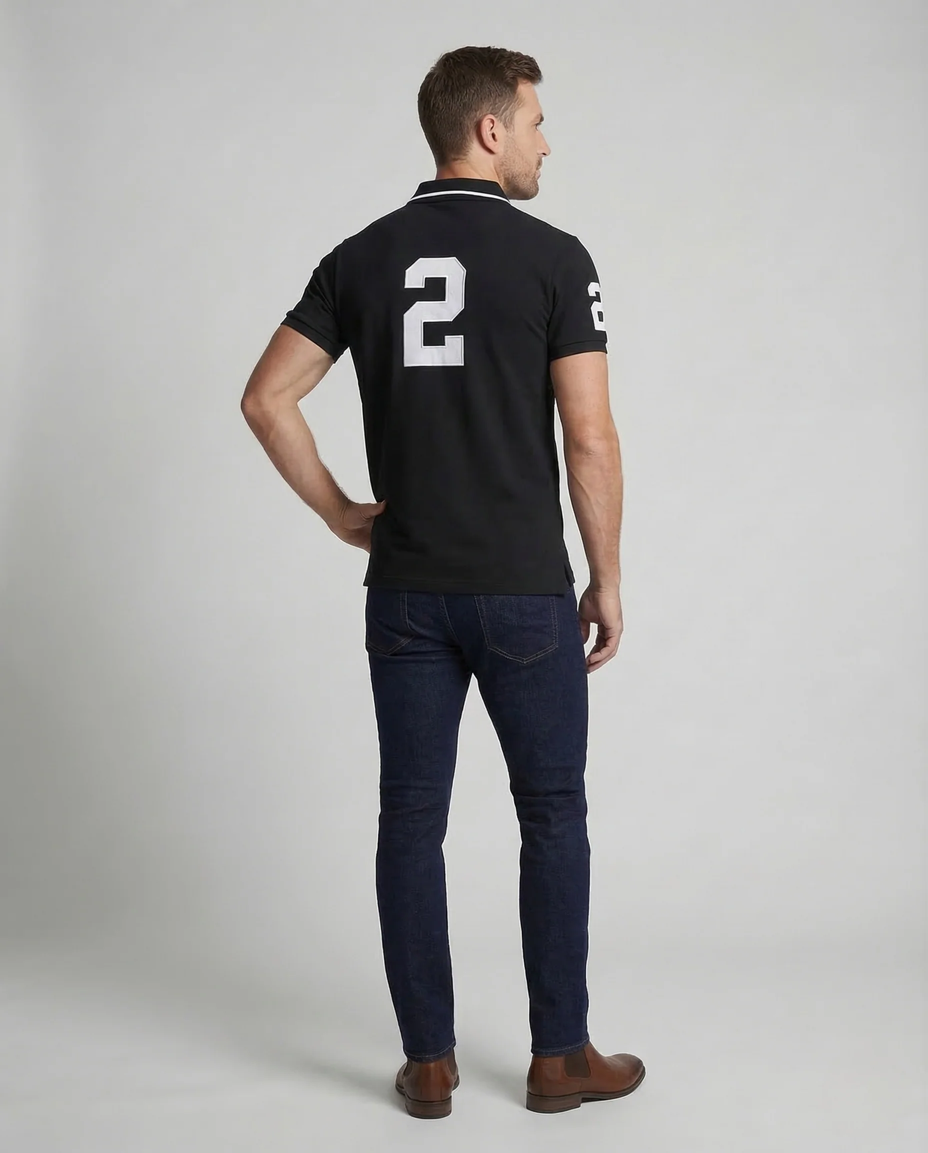 Herren Polo DUBAI Stickerei - Image 4