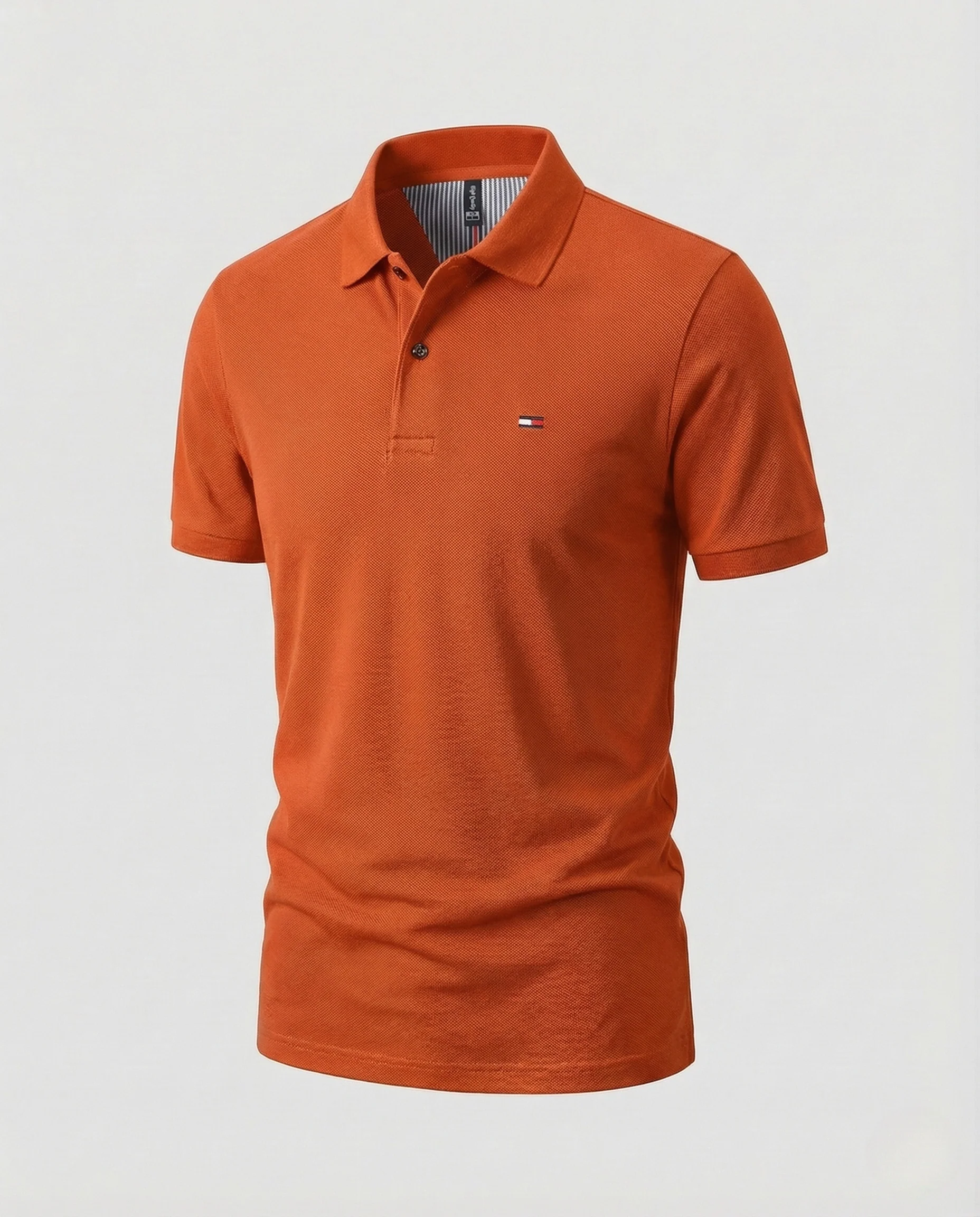 Herren Premium Poloshirt Strukturpiqué mit Stickerei - Image 7