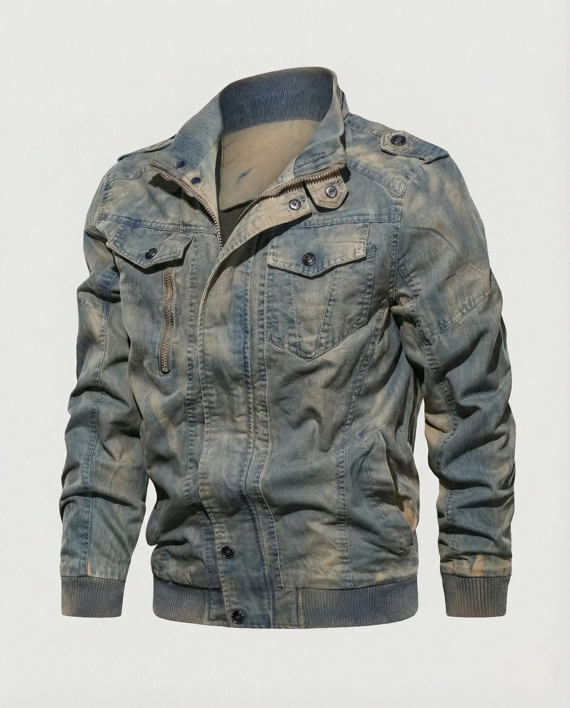 Herren Canvasjacke Baumwolle robust - Image 8