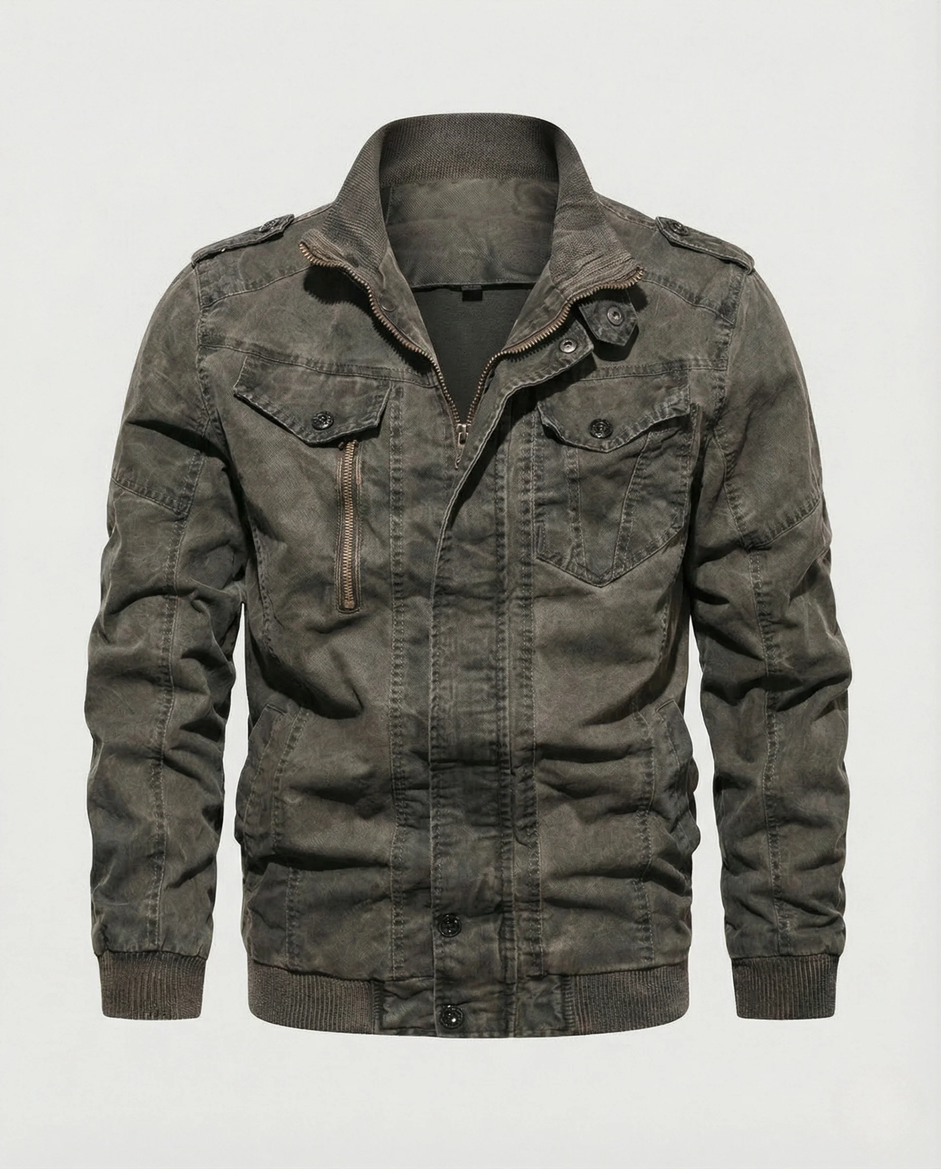 Herren Canvasjacke Baumwolle robust - Image 9