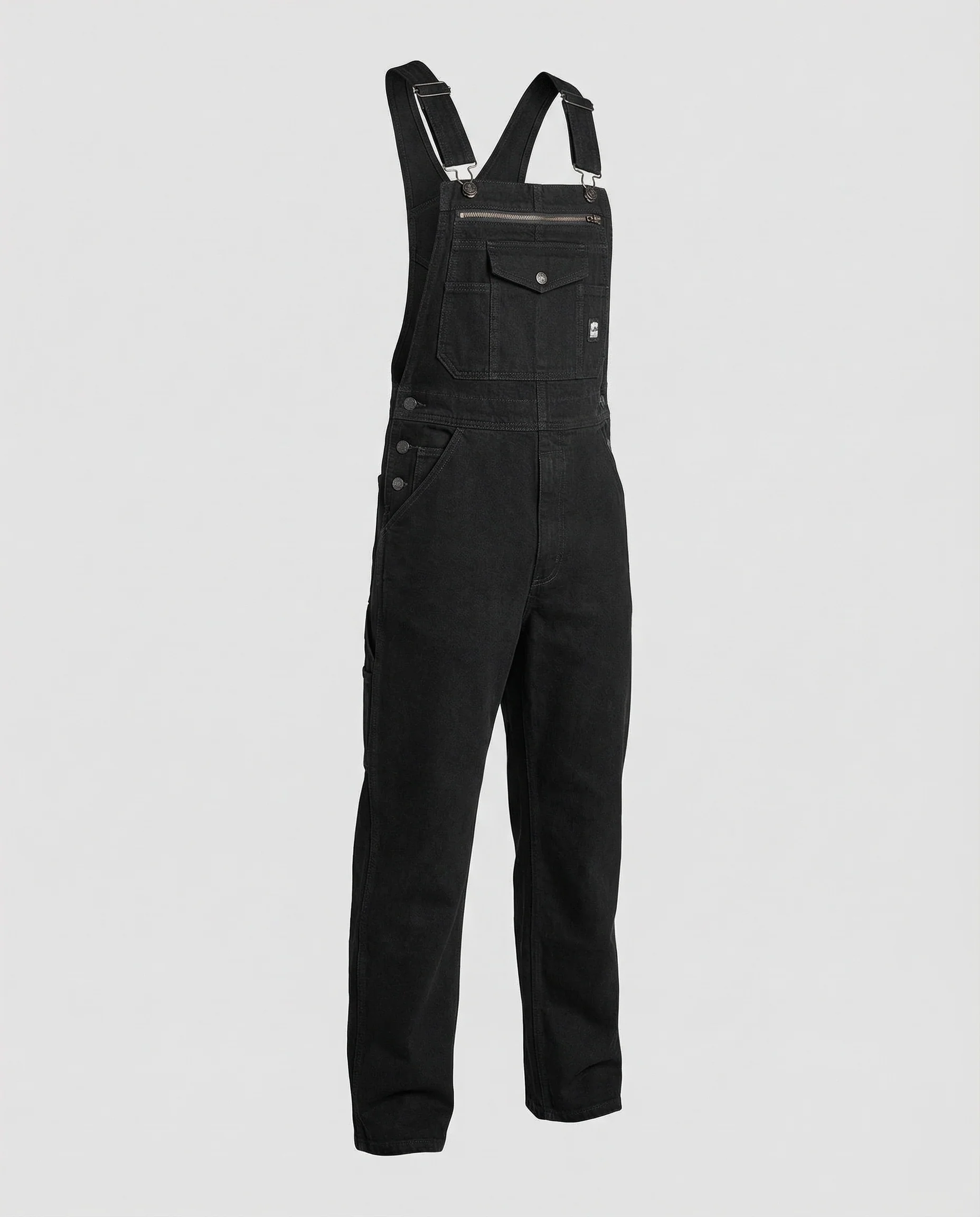Herren Denim Latzhose Verstellbare Träger - Image 4
