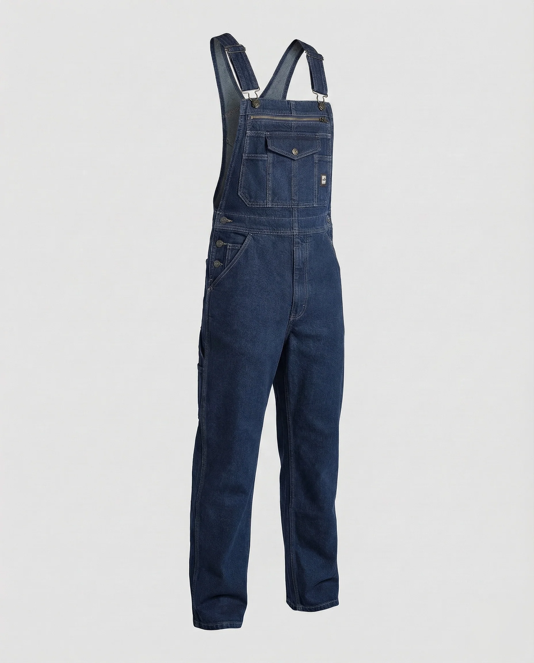Herren Denim Latzhose Verstellbare Träger - Image 6