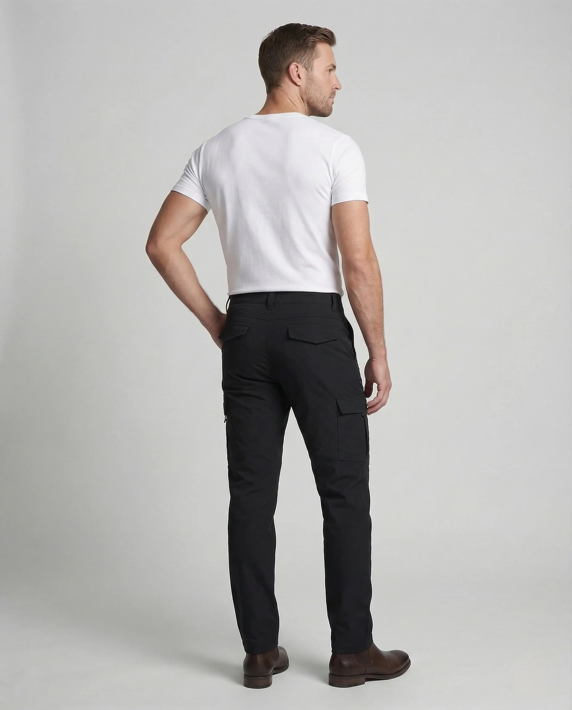 Herren Cargo Hose Robust Gerade - Image 4