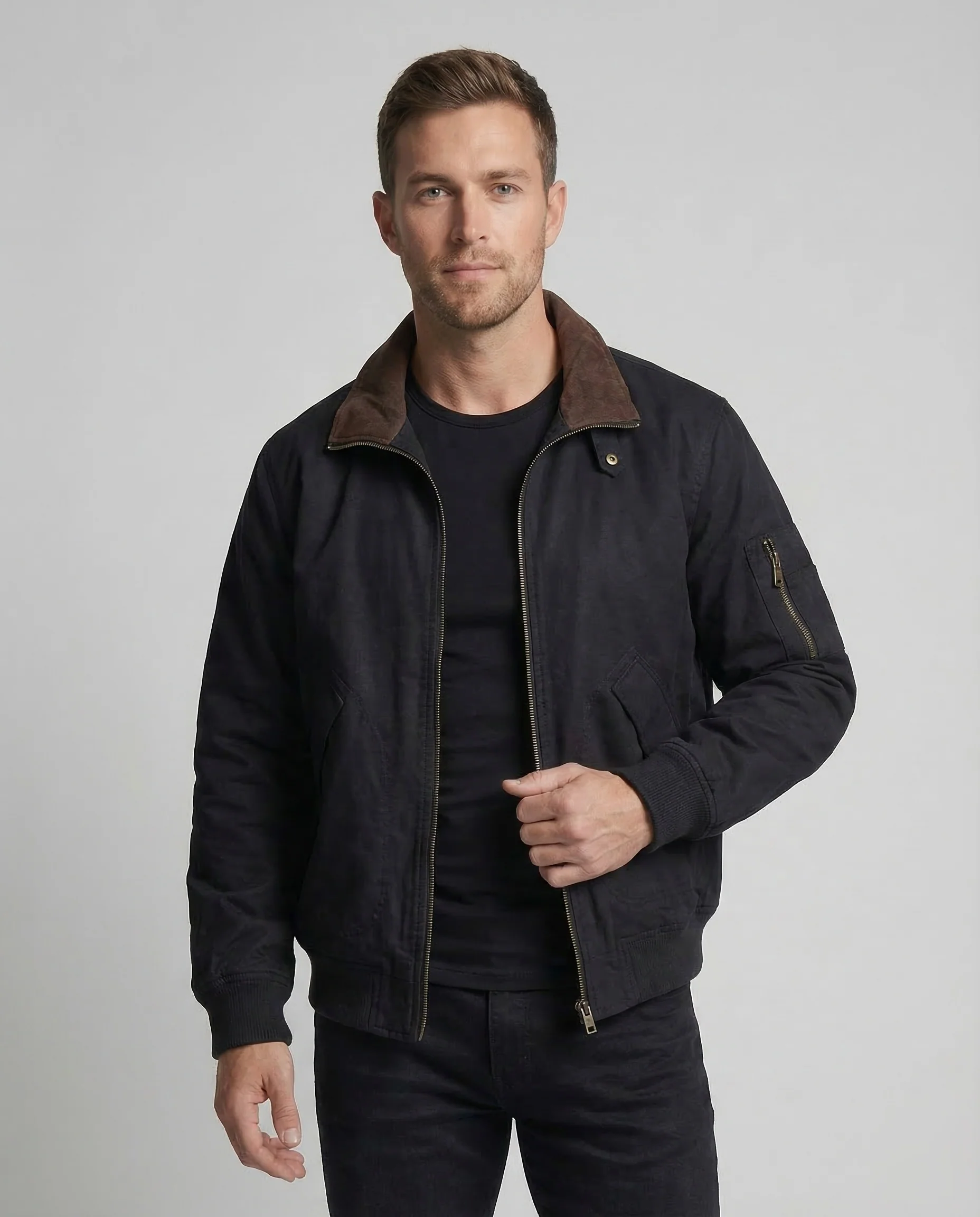 Herren Workwear Bomberjacke - Image 2