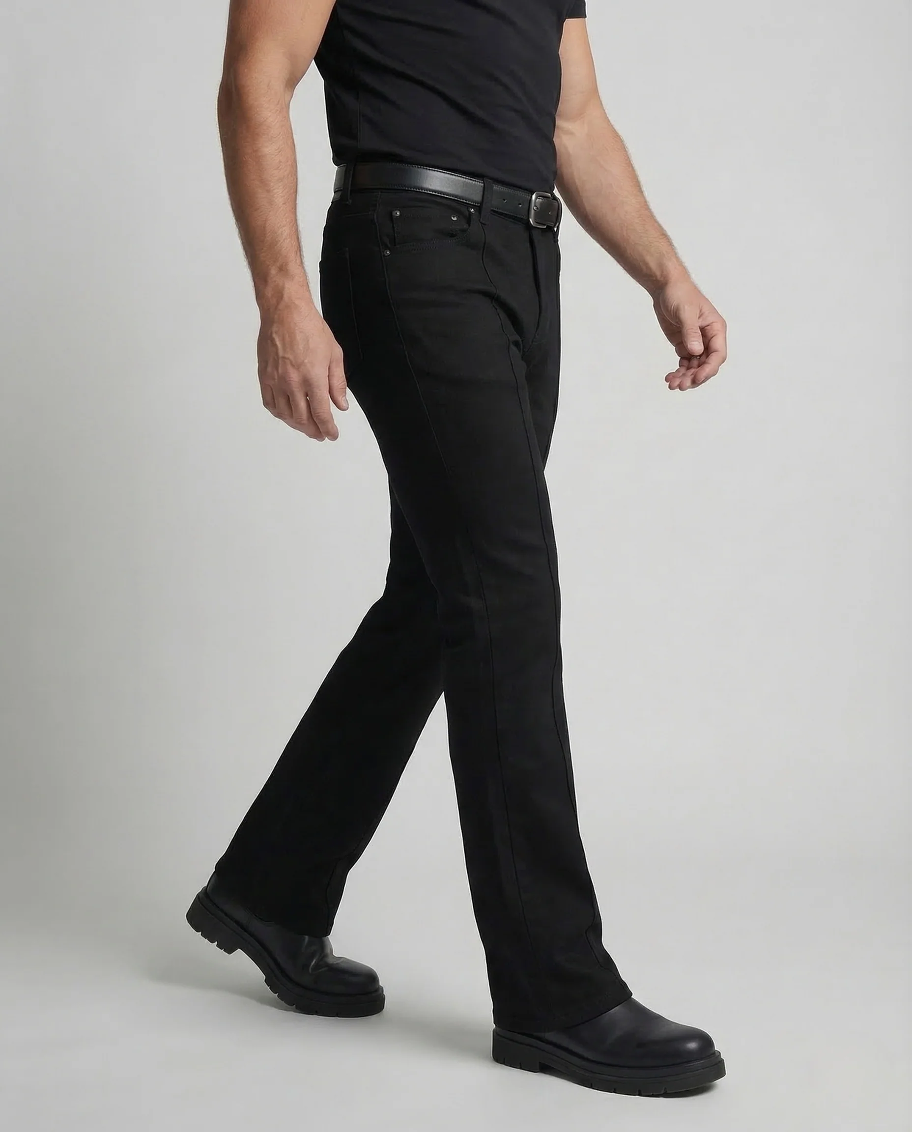 Herren Denim Schlaghose Stretch - Image 2