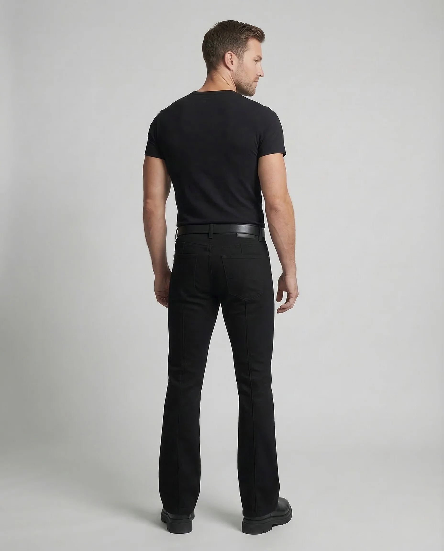 Herren Denim Schlaghose Stretch - Image 4