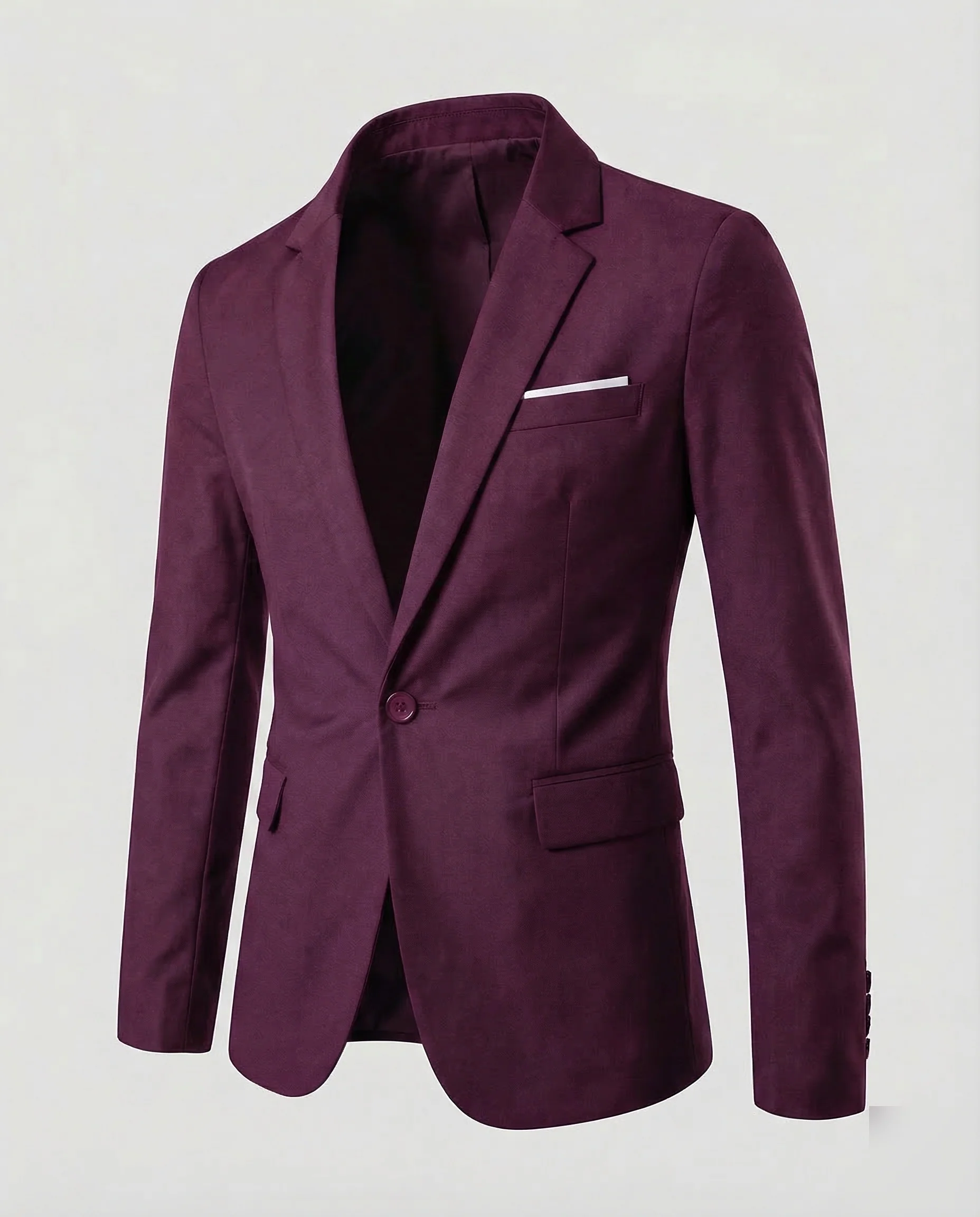 Herren Sakko Slim Ein Knopf - Image 13