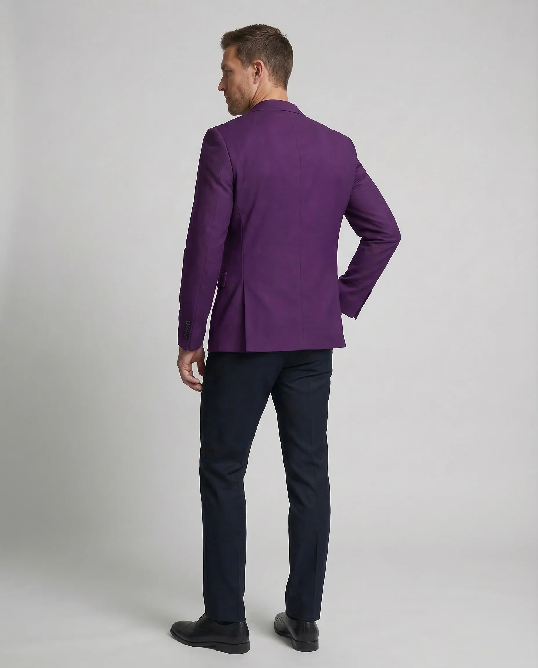 Herren Sakko Slim Ein Knopf - Image 4