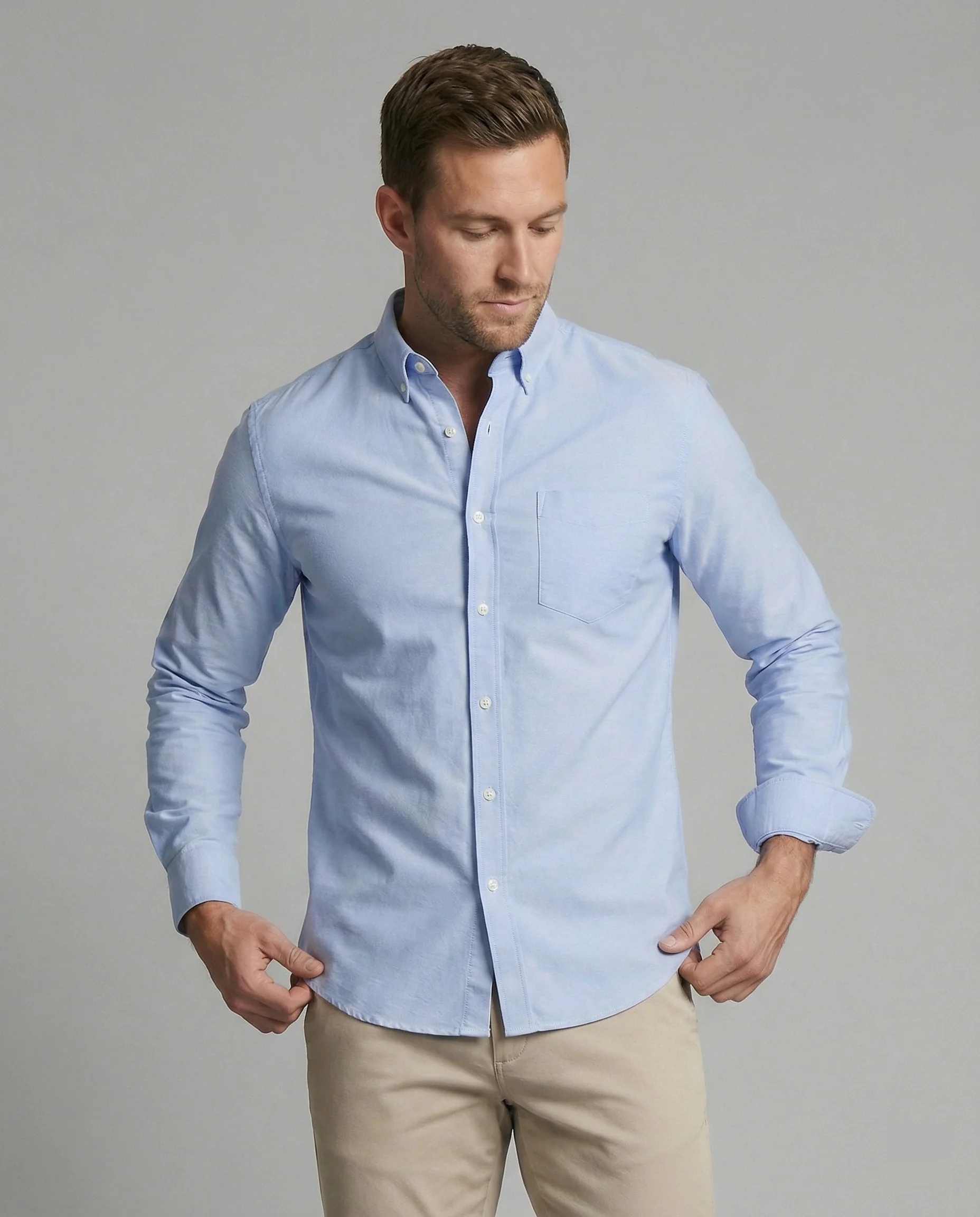 Herren Oxfordhemd Slim Fit - Image 6