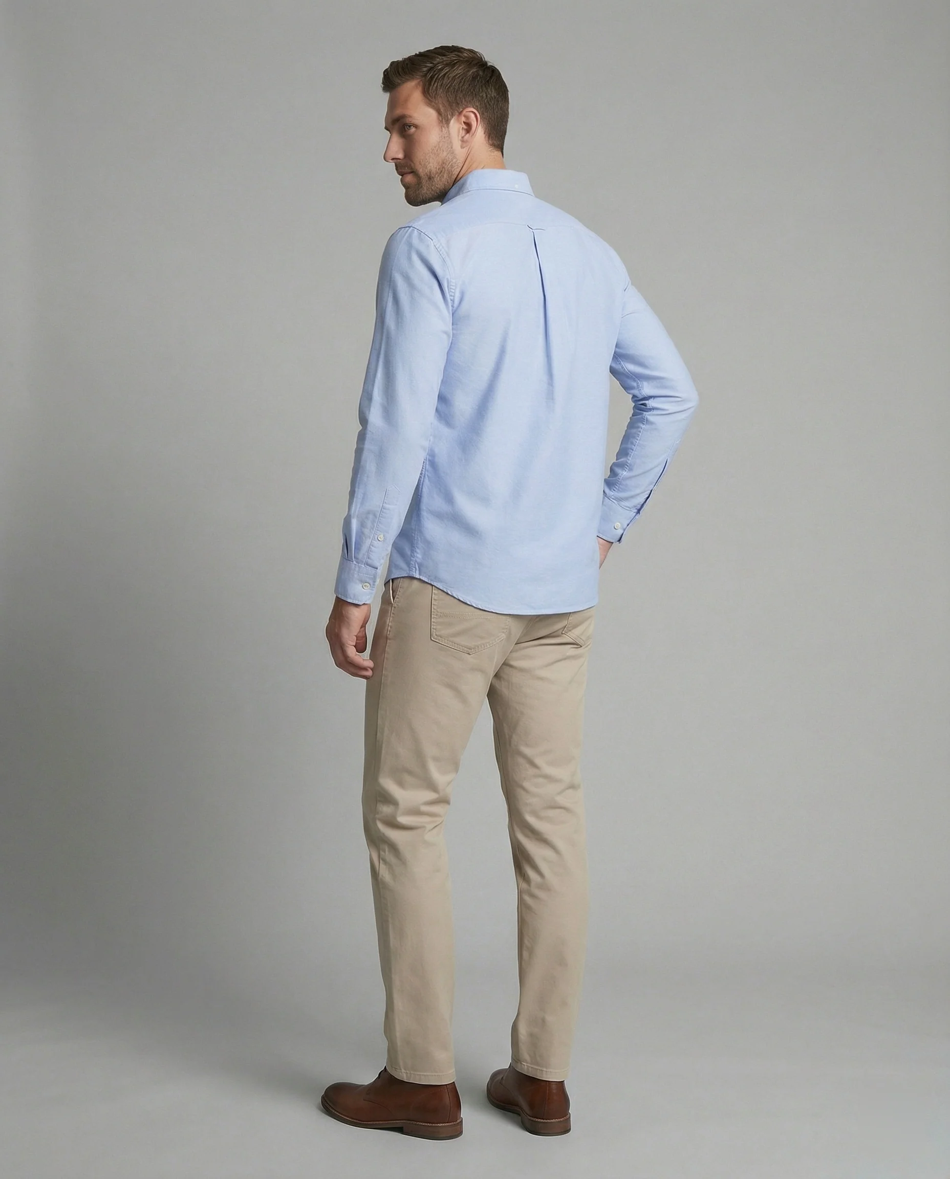 Herren Oxfordhemd Slim Fit - Image 7
