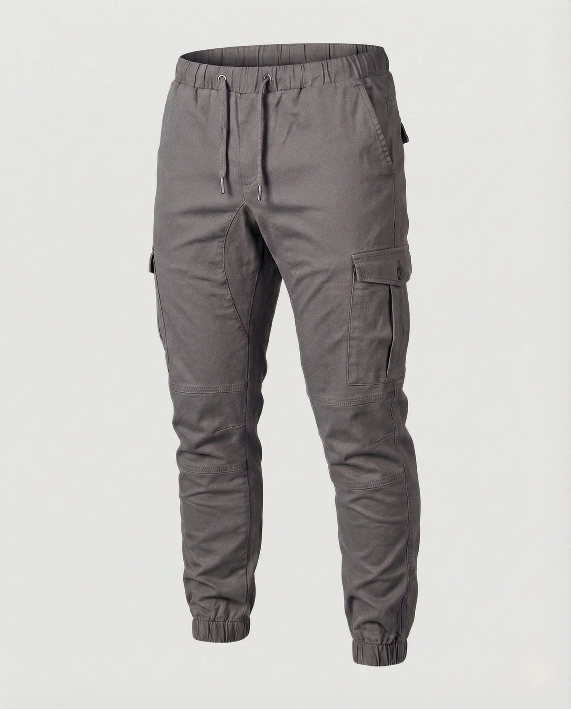 Herren Cargo Jogginghose mit Kordelzug & Klappentaschen - Image 5