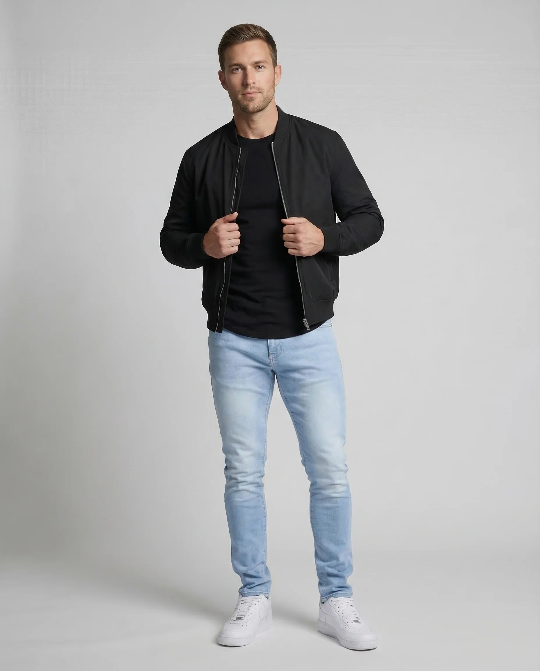 Herren Jeans Slim Low Waist