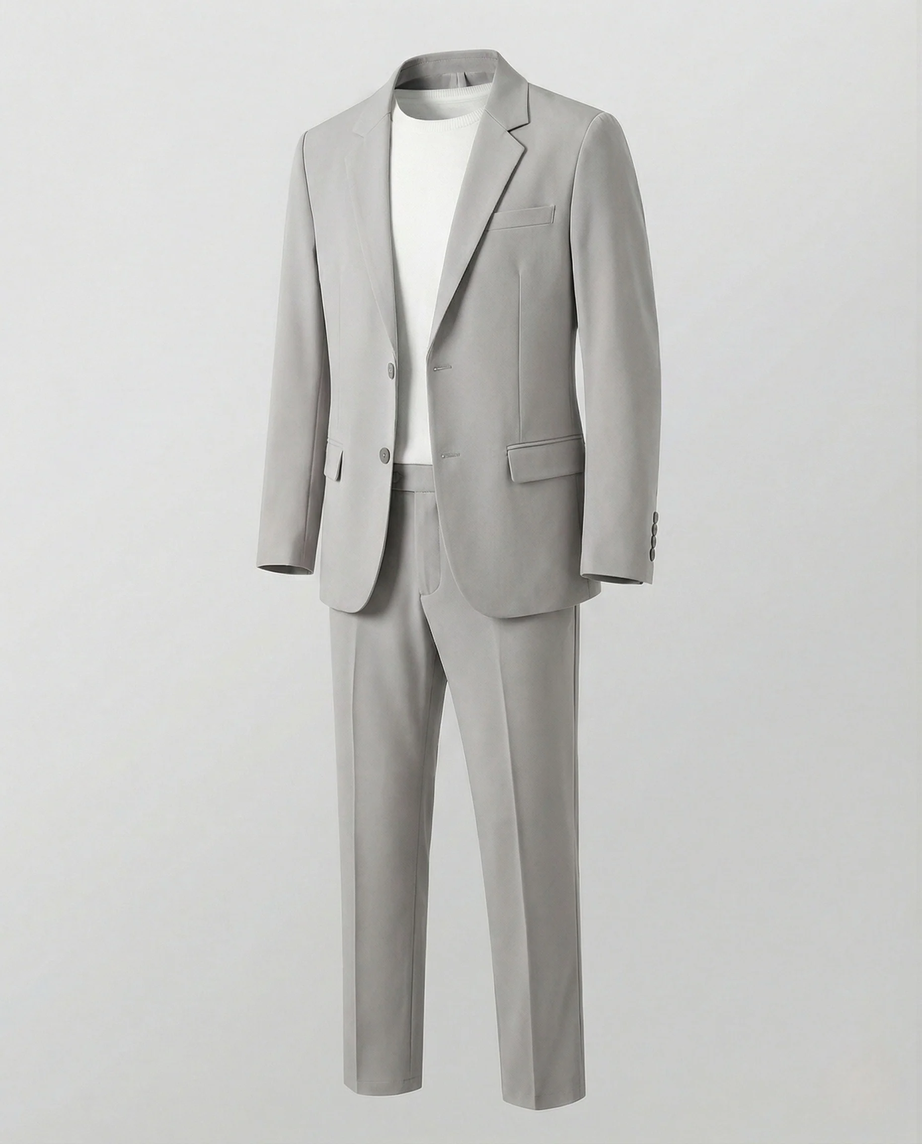 Businessanzug Mit Bügelfaltenhose Herren - Image 4