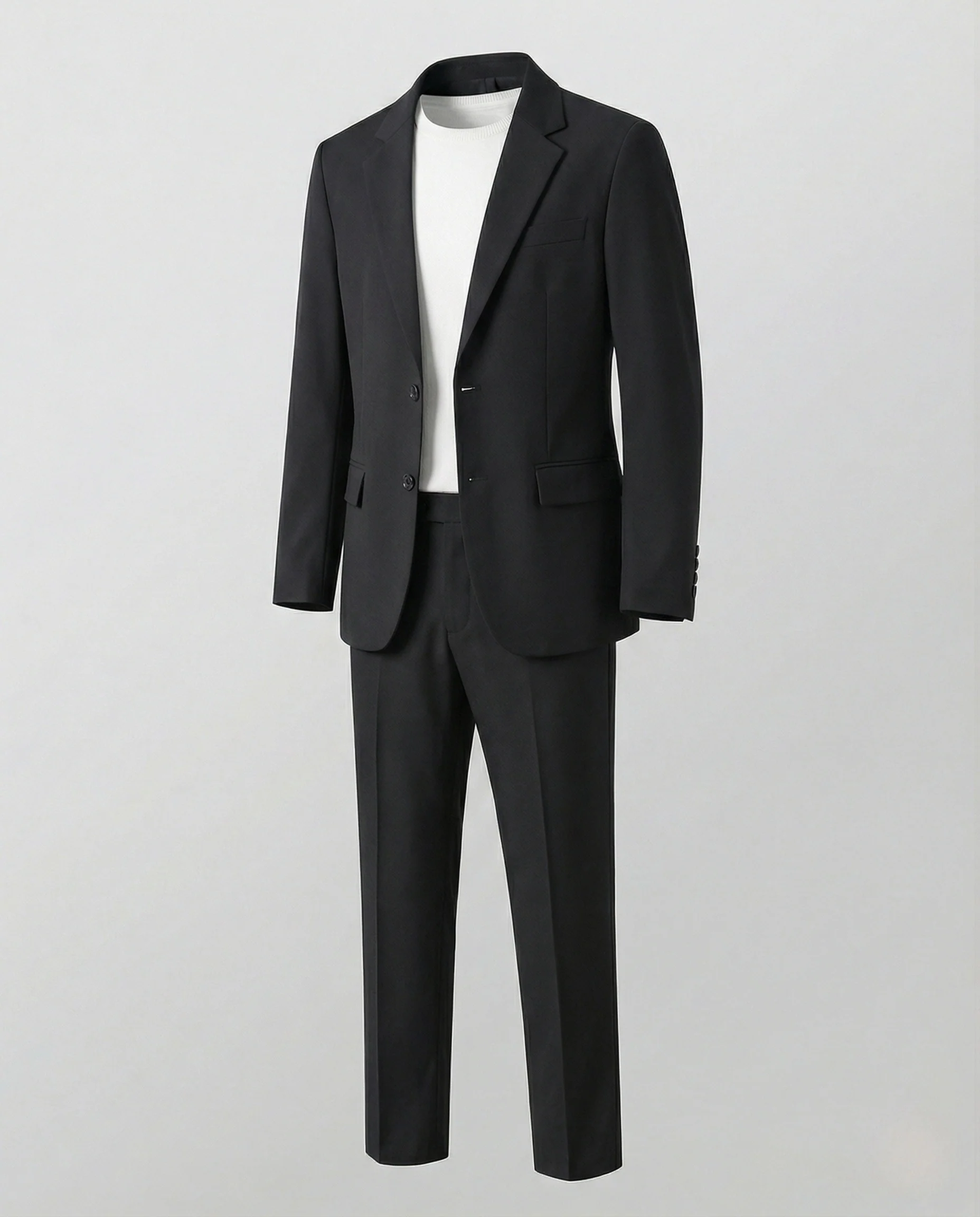 Businessanzug Mit Bügelfaltenhose Herren - Image 6