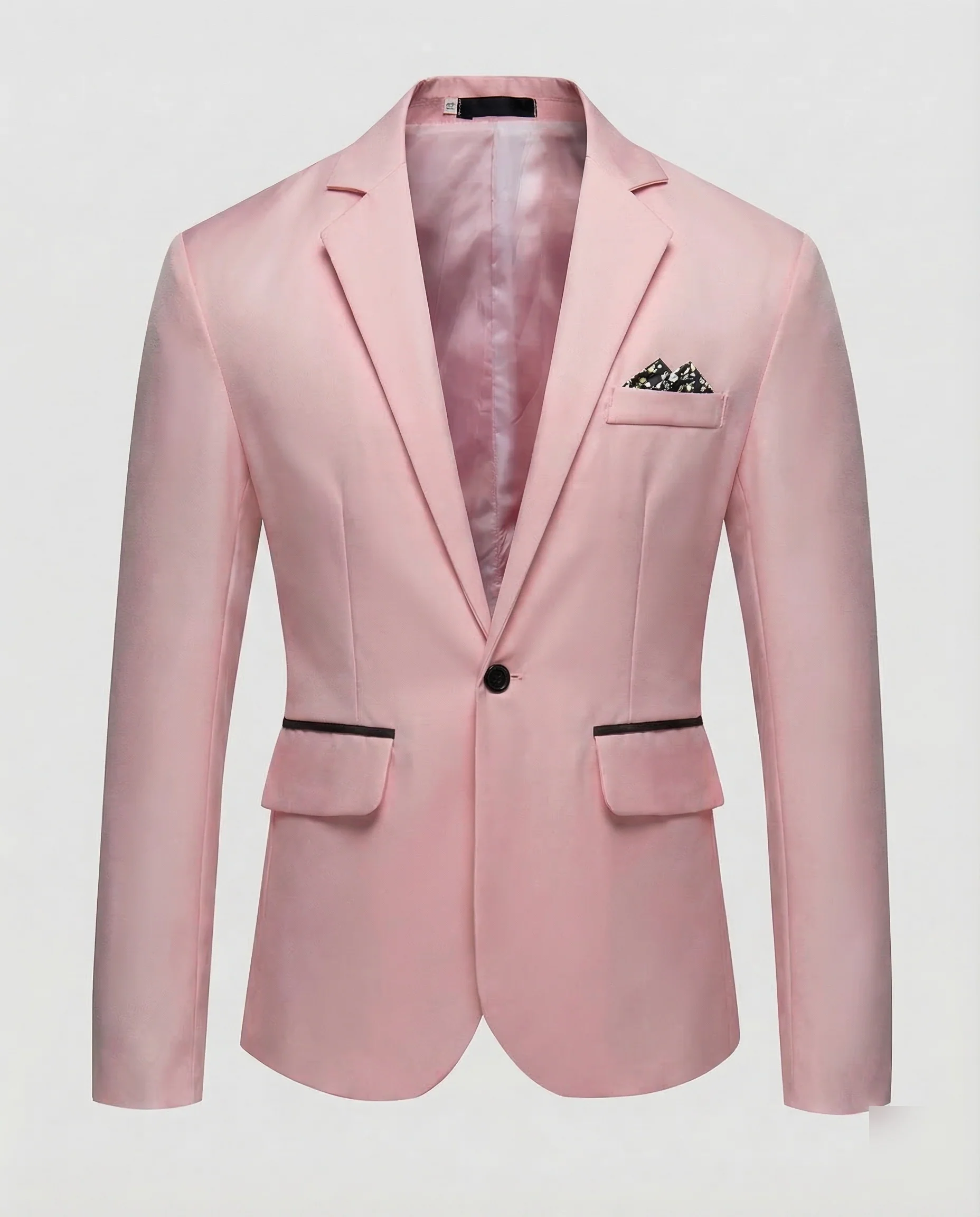 Herren Satin Sakko Slim - Image 10