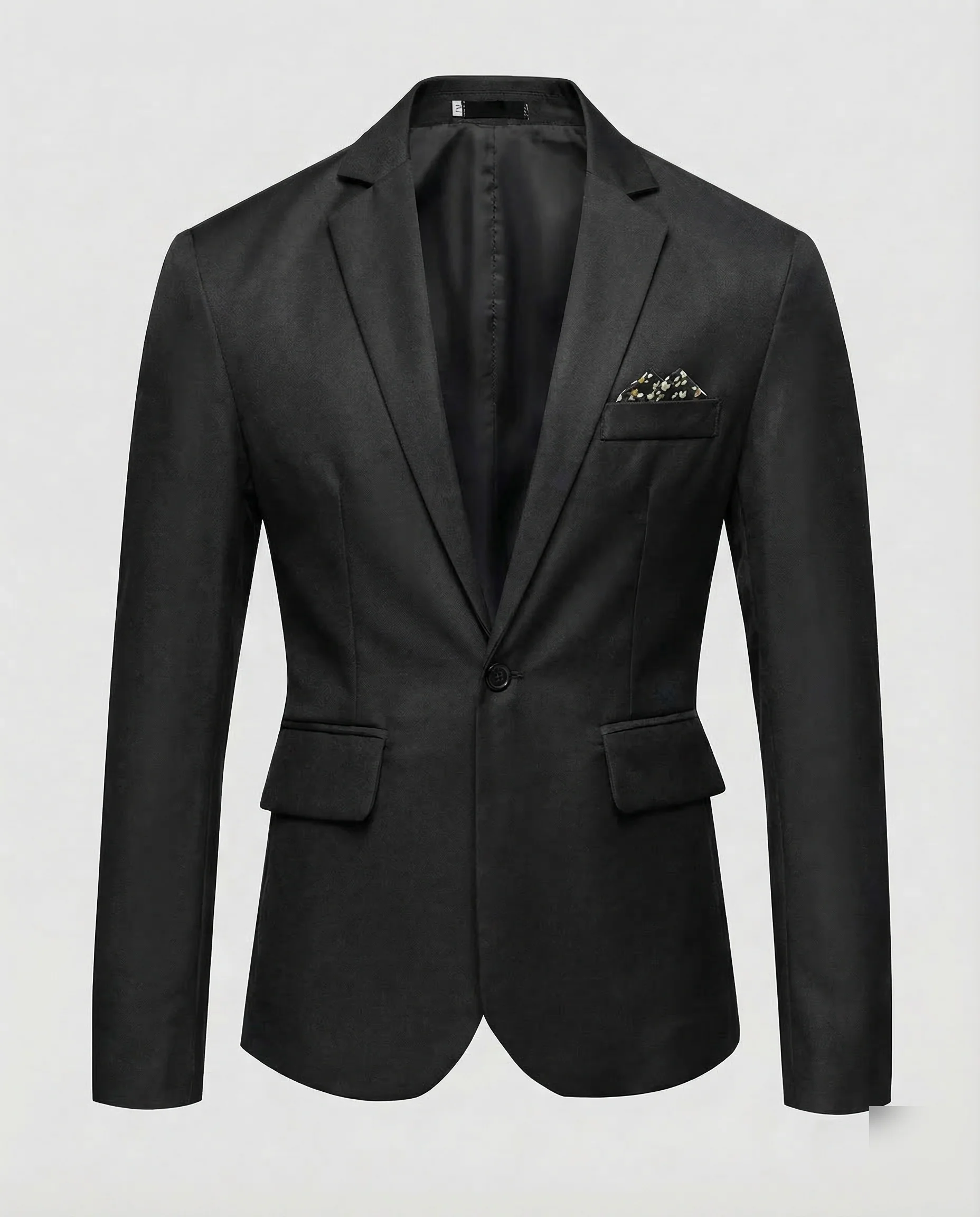 Herren Satin Sakko Slim - Image 7