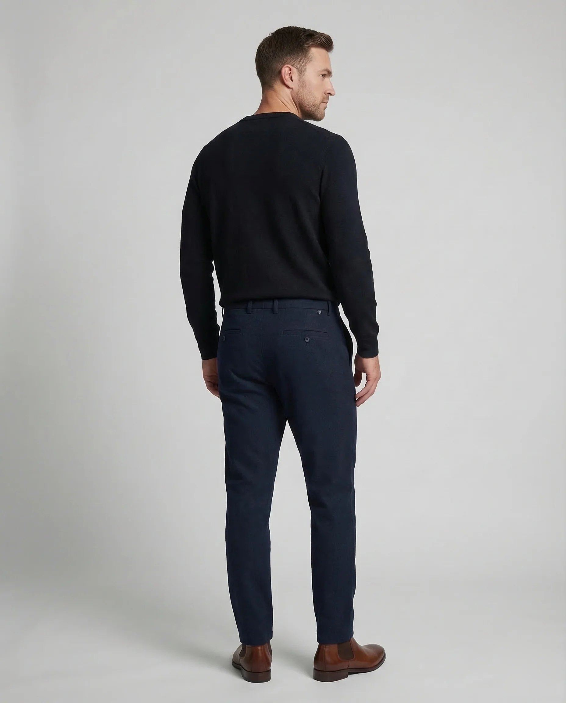 Herren Anzughose Slim - Image 3