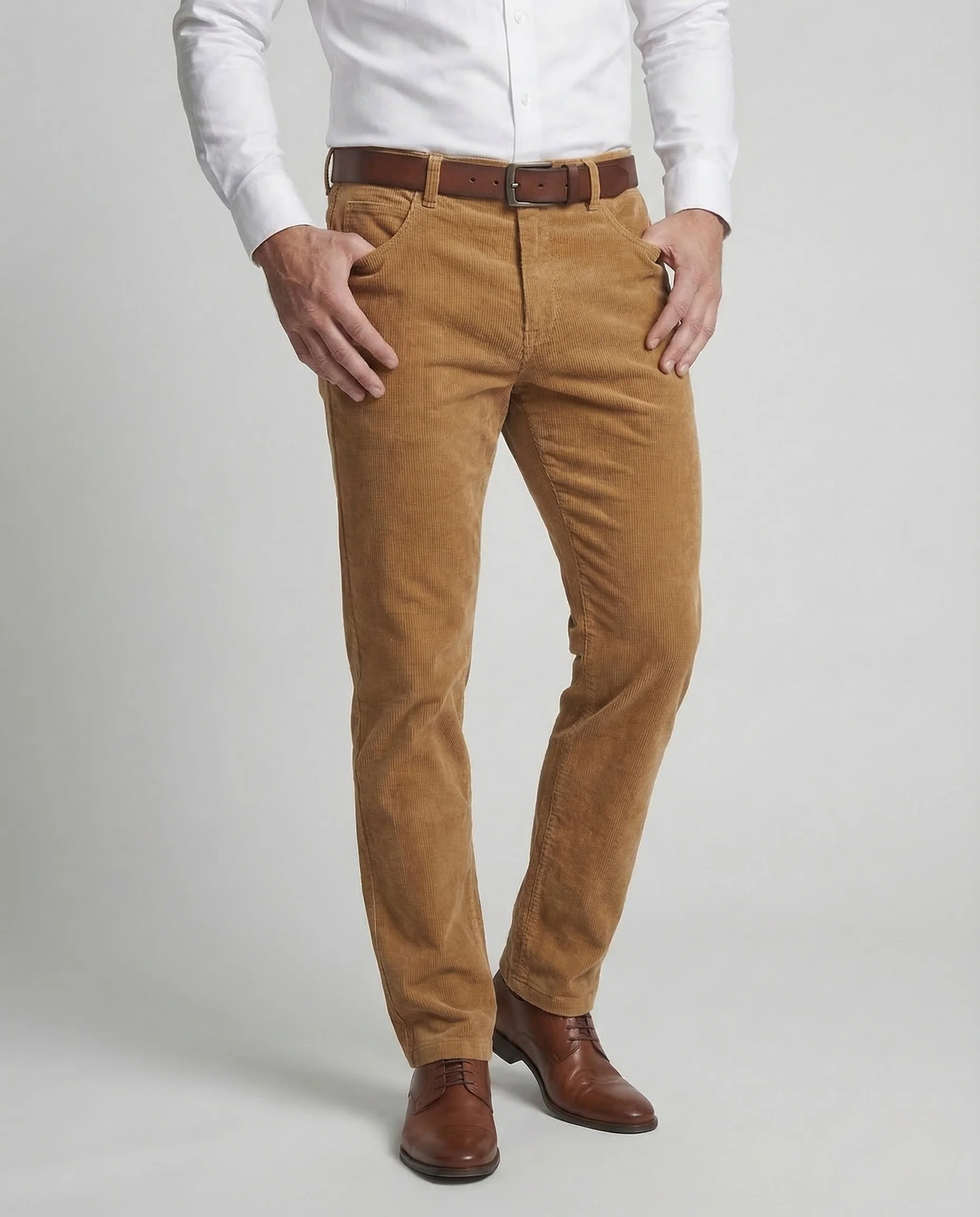 Herren Cordhose Slim Gerade - Image 2