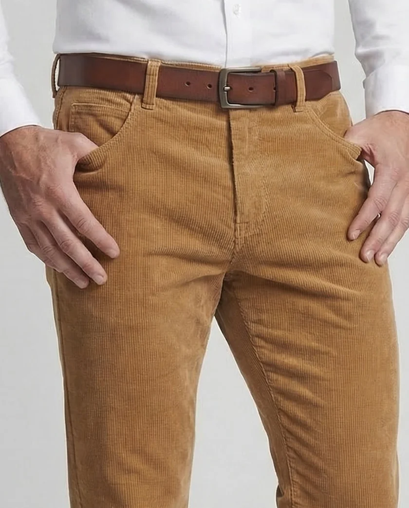 Herren Cordhose Slim Gerade - Image 3