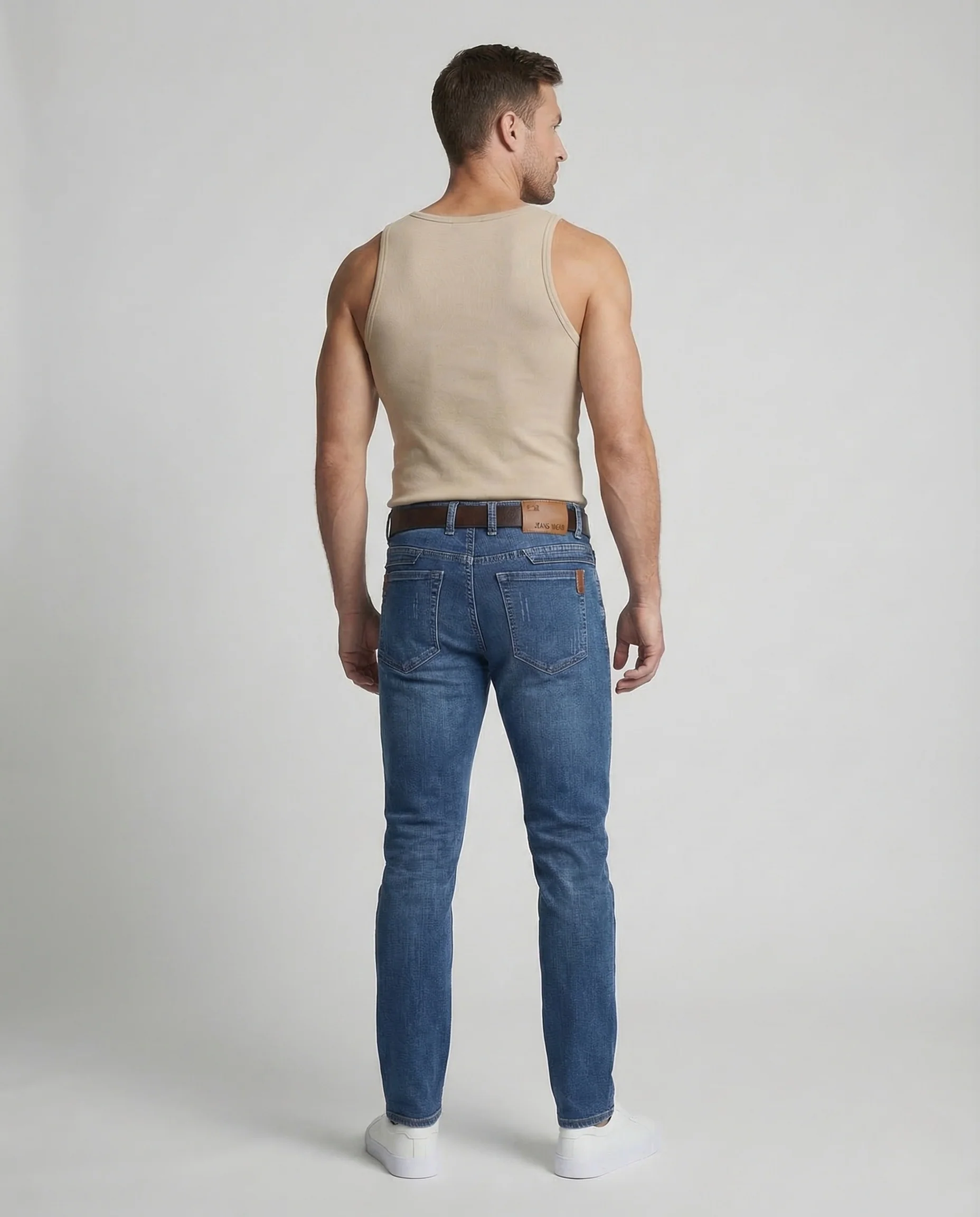 Herren Jeans Slim Gerade - Image 4