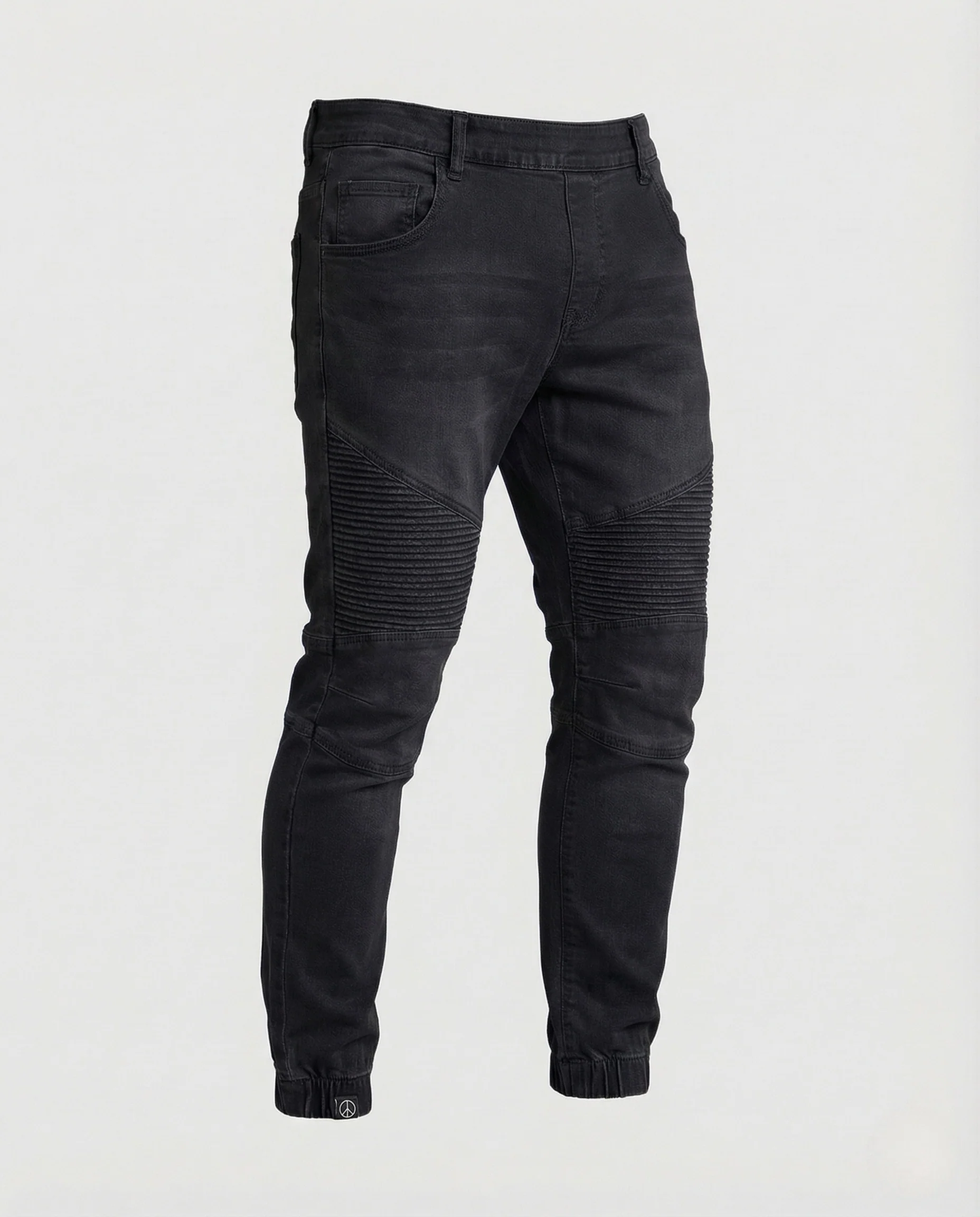 Herren Denim Jogginghose Slim mit Elastischem Bund - Image 6