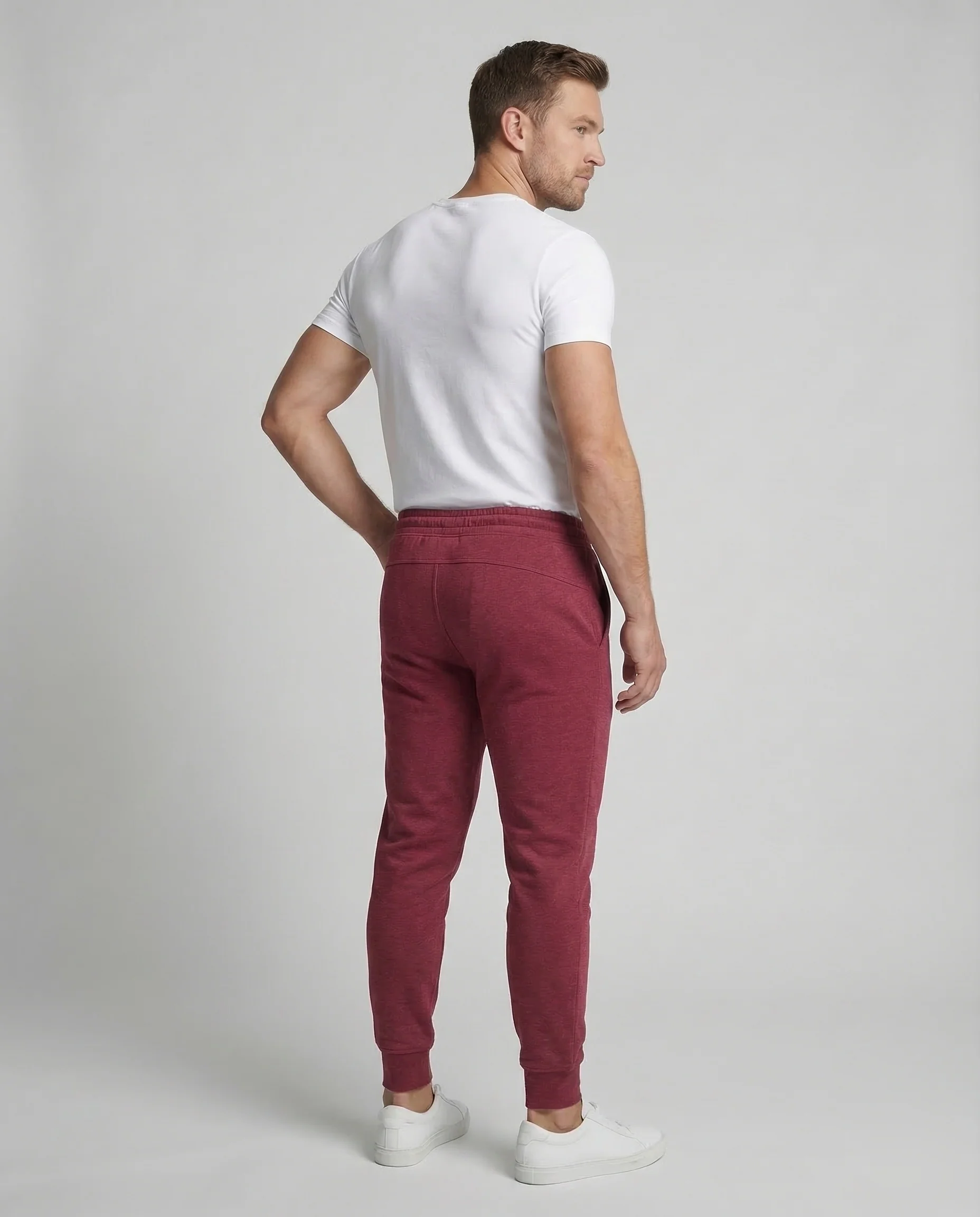 Herren Jogginghose Slim Kordelzug - Image 4
