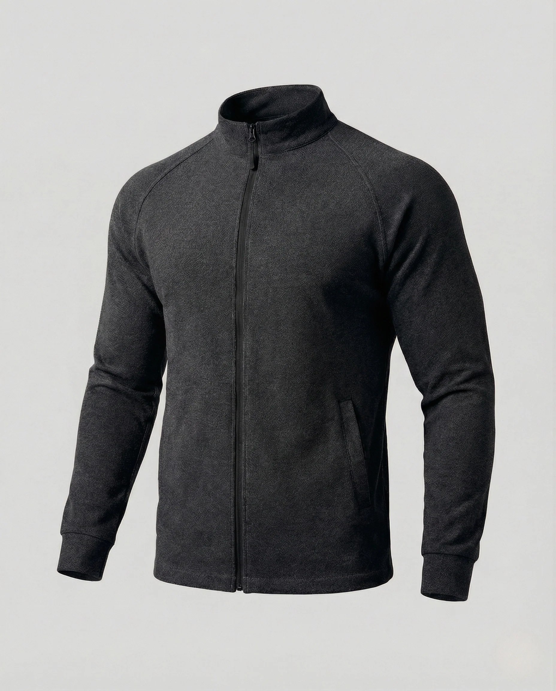 Zipjacke Strickfleece Slim Herren - Image 8