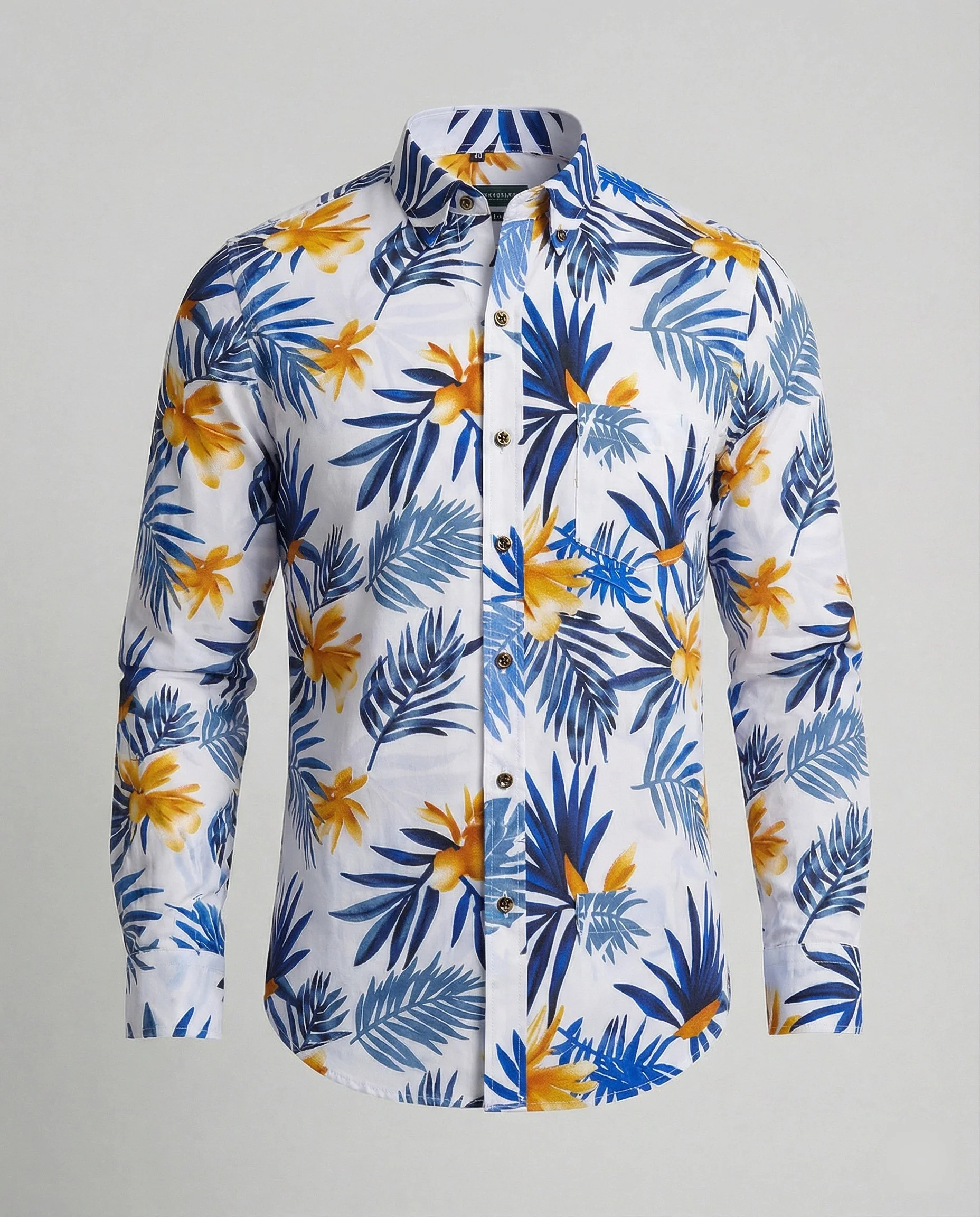 Herren Businesshemd Slim Kentkragen - Image 15
