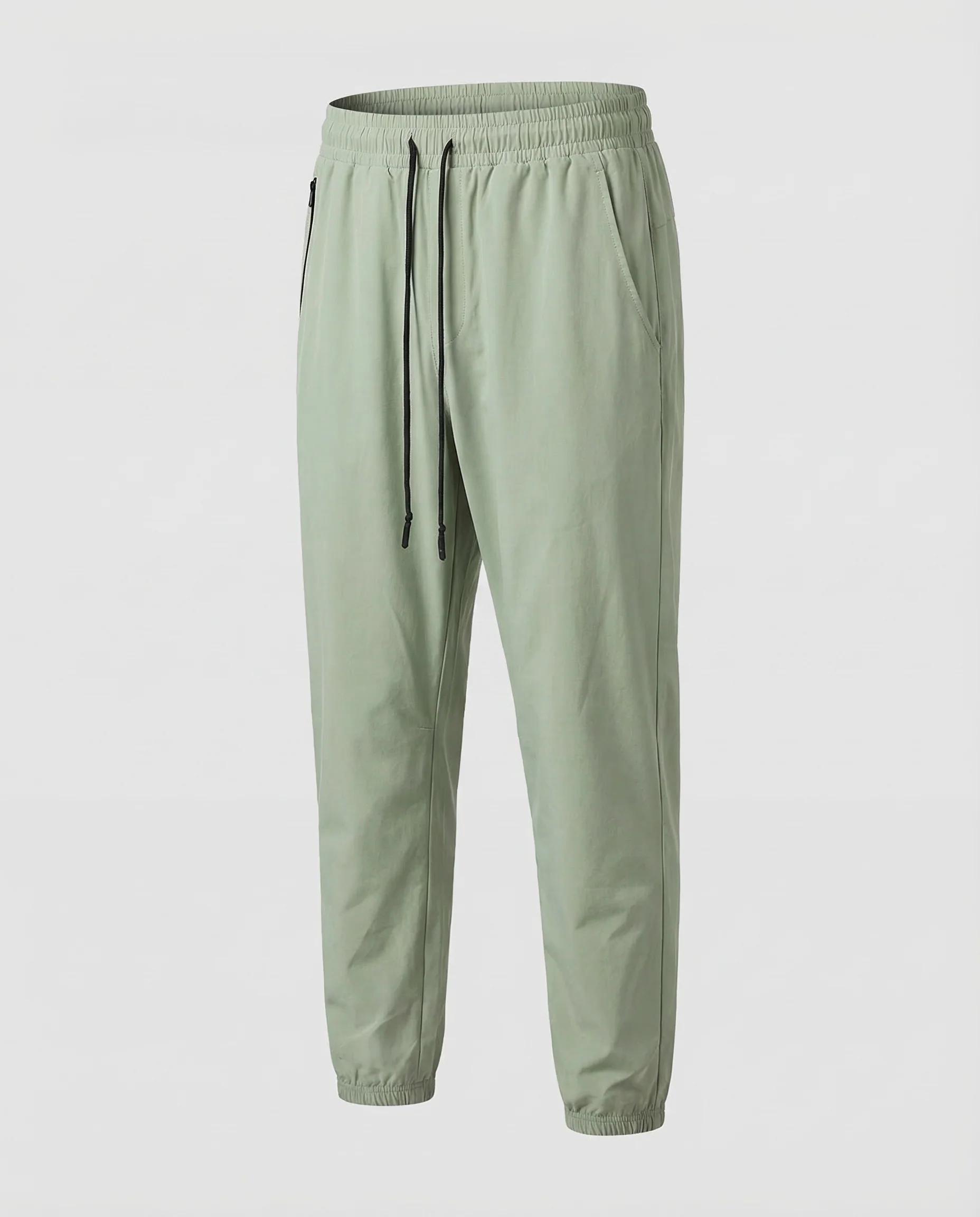 Herren Jogginghose Tapered Reißverschluss - Image 4