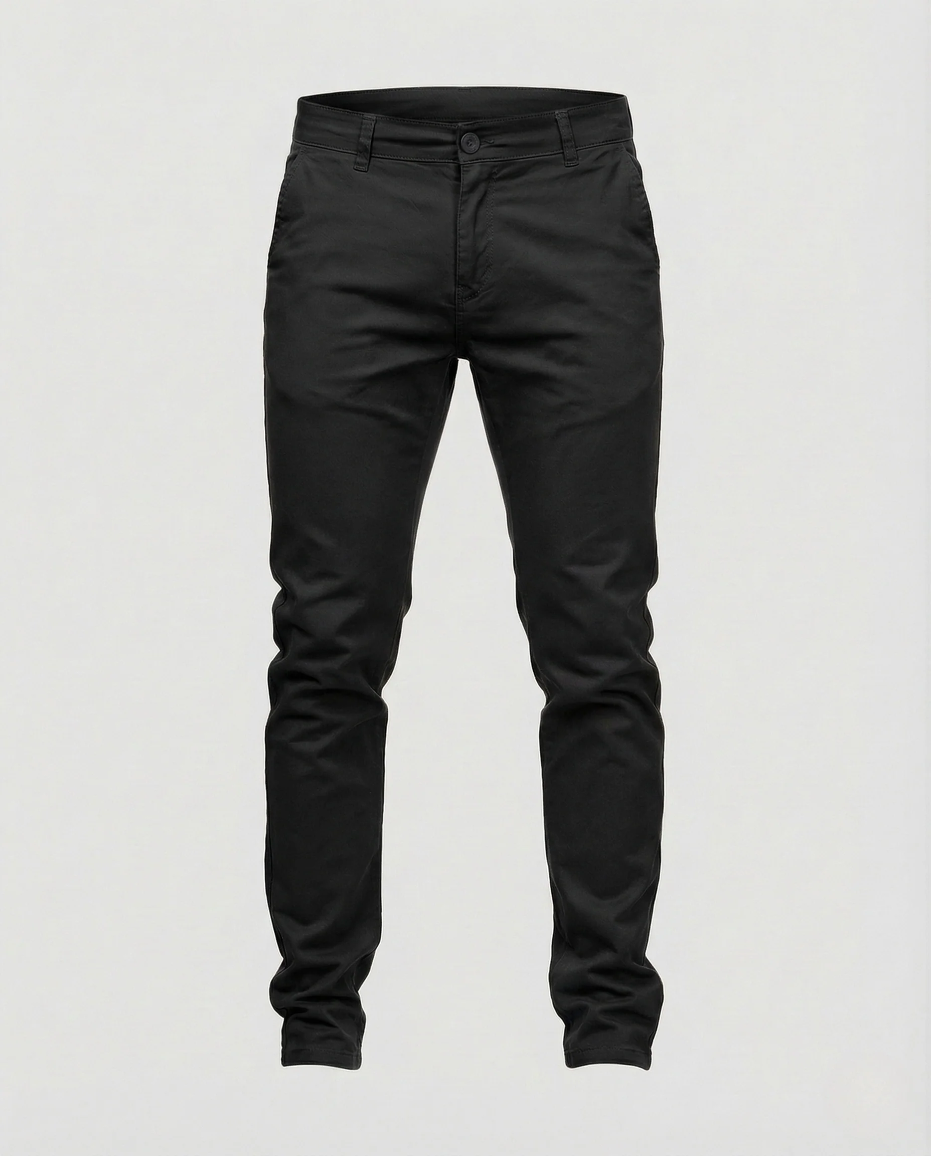 Herren Chinohose Slim Fit mit Elastan und Gürtelschlaufen - Image 12