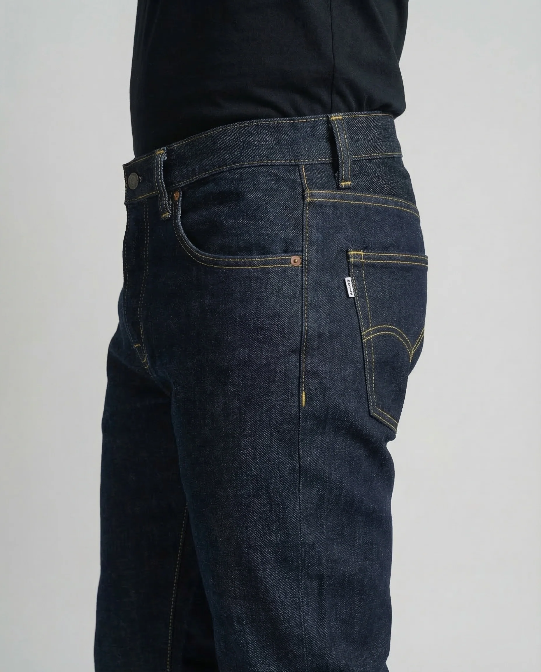 Herren Jeans Raw Denim - Image 3