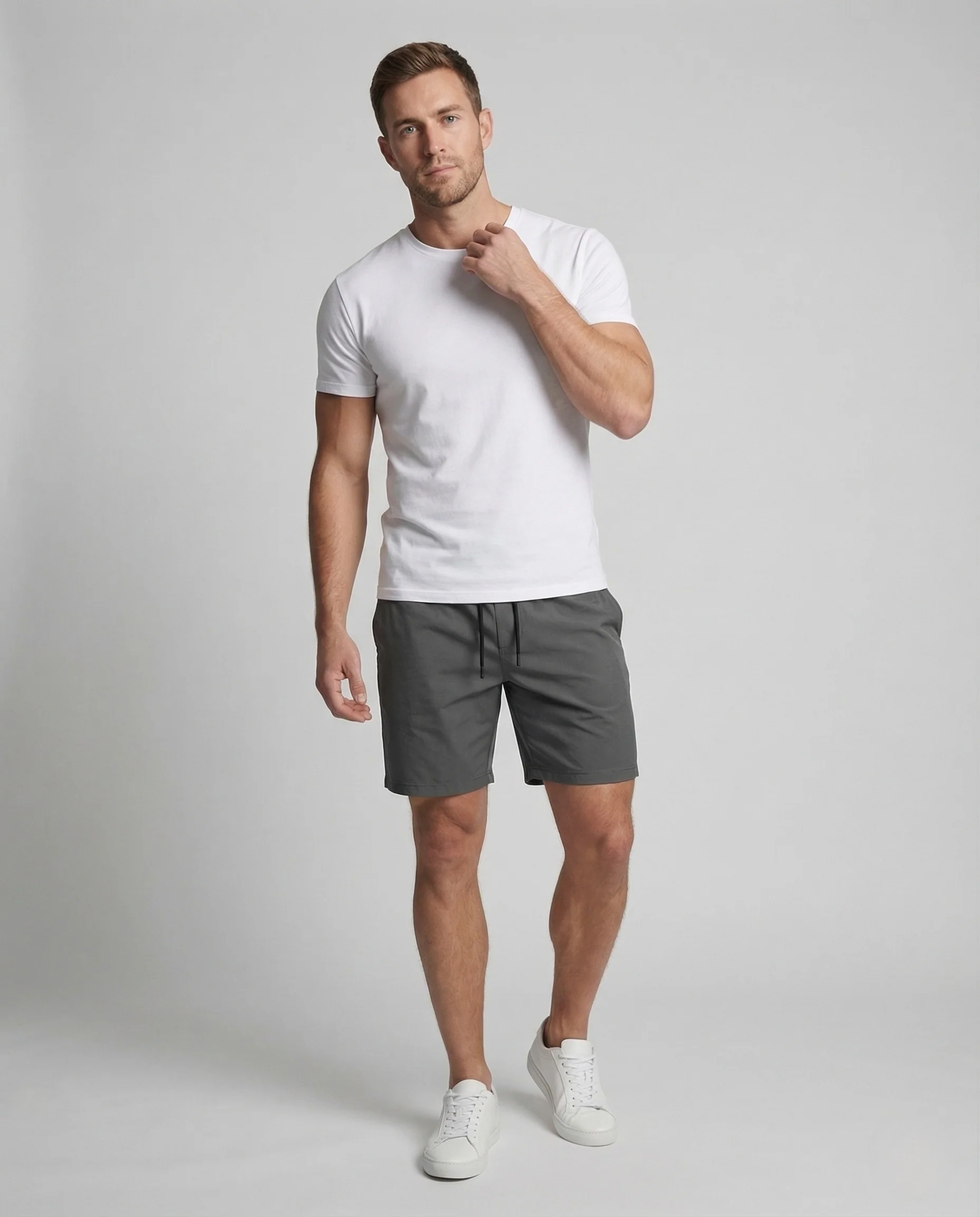 Herren Relax Shorts mit Elastikbund & Stretch