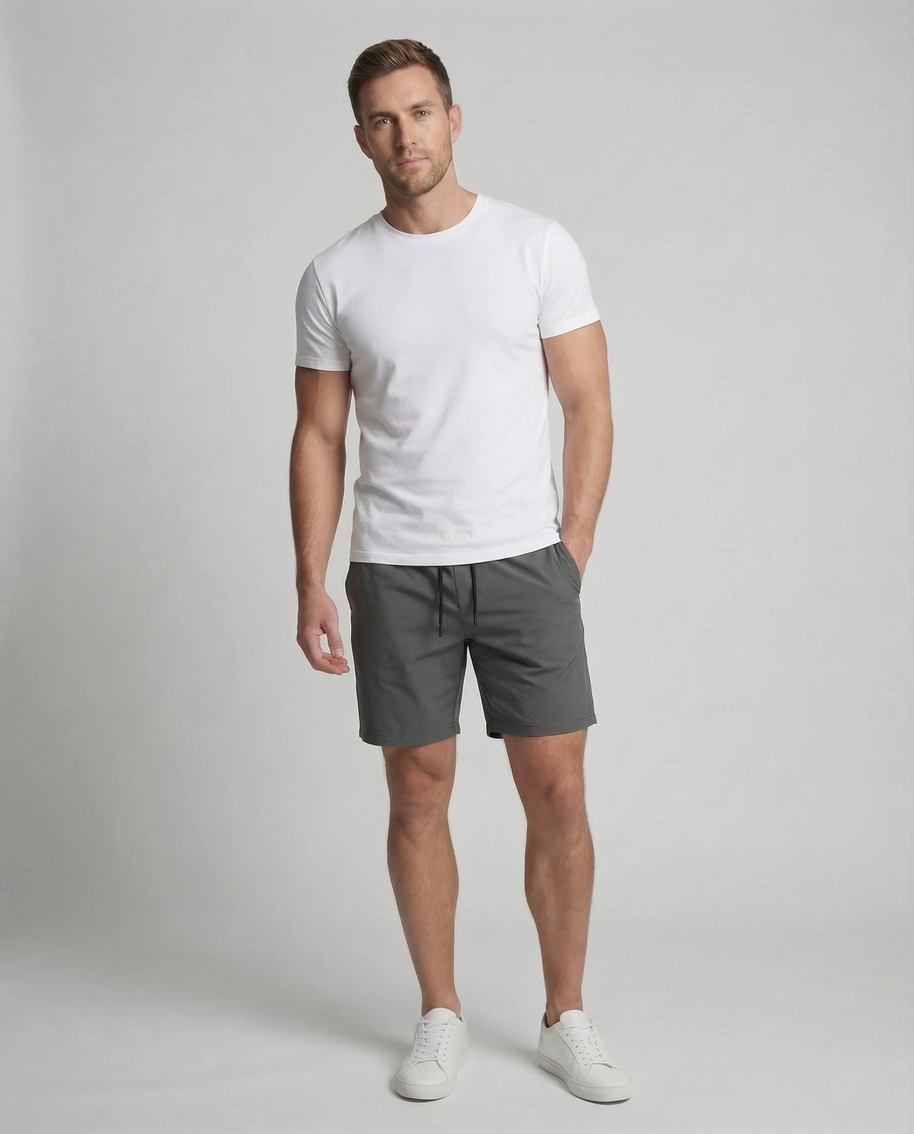 Herren Relax Shorts mit Elastikbund & Stretch - Image 2
