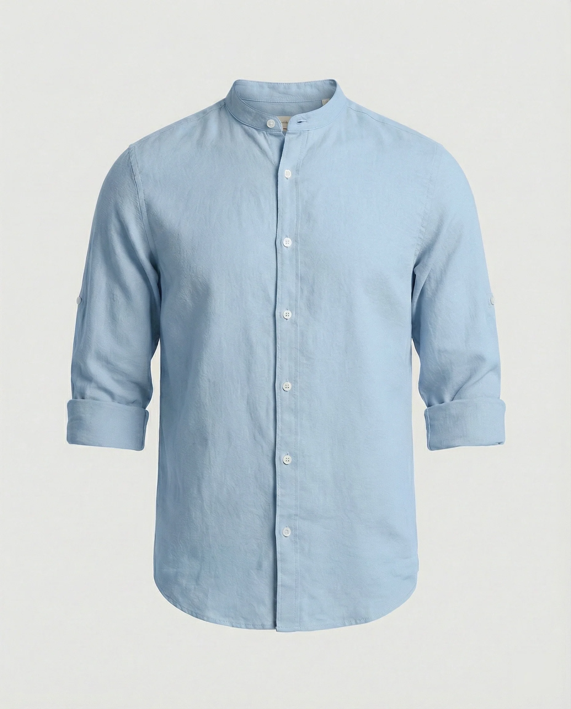 Herren Stehkragenhemd Regular Fit - Image 2