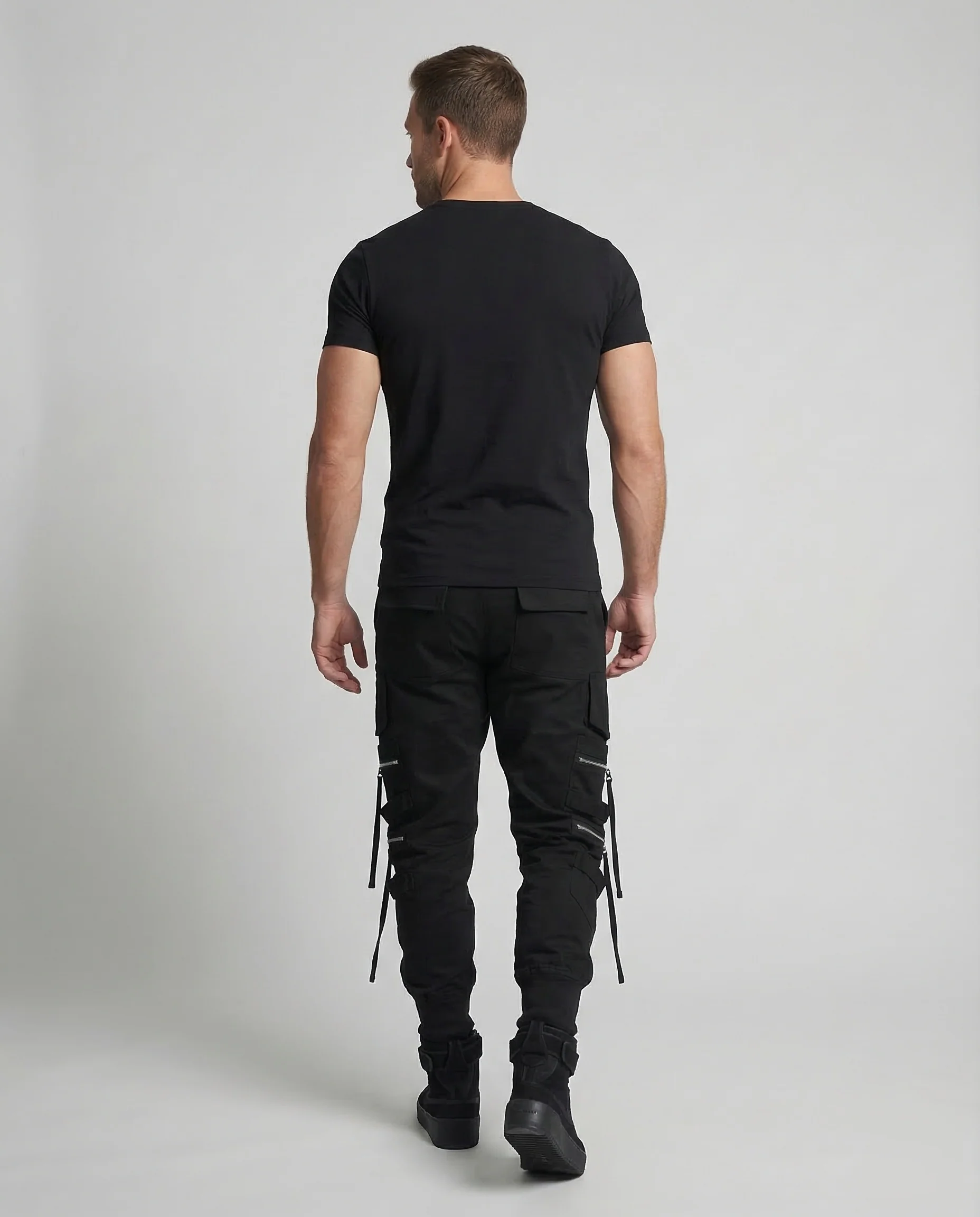 Herren Streetwear Jogger Taschen - Image 4