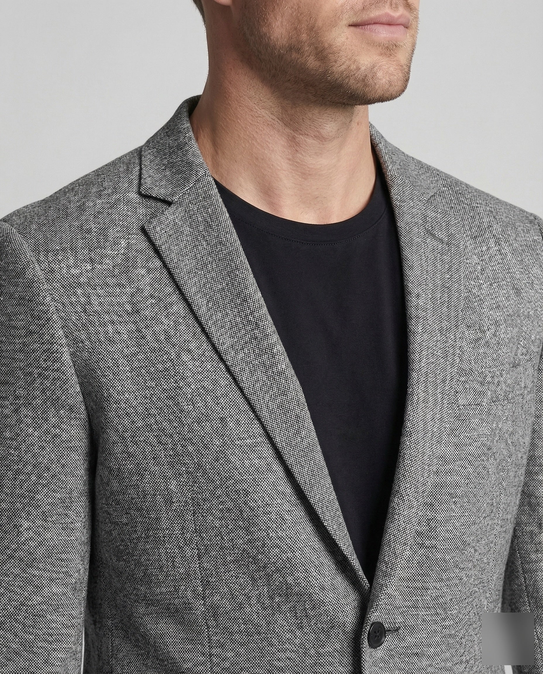 Herren Wollmix Sakko Zweiknopf - Image 3