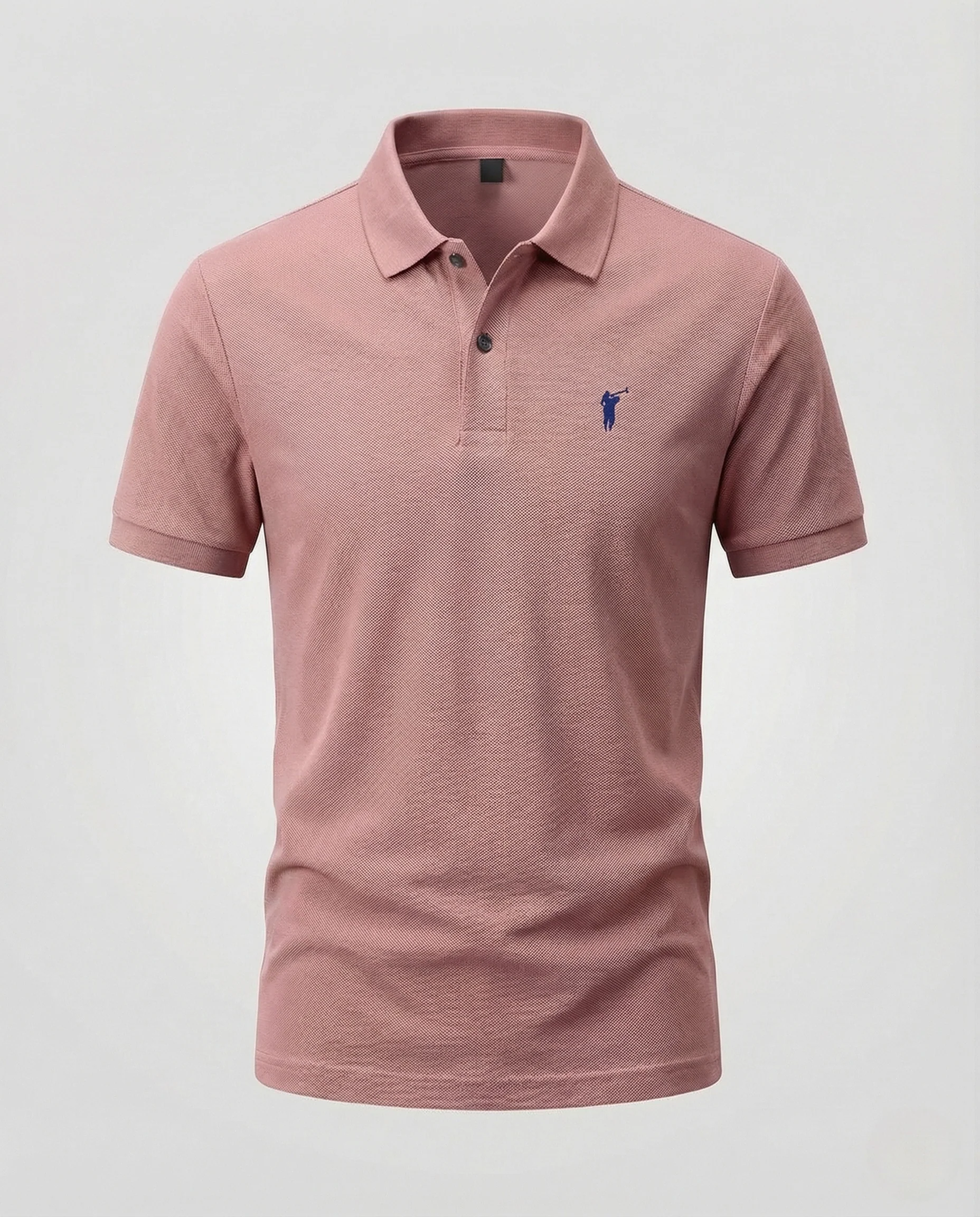 Herren Piqué Polohemd mit Bruststick und Rippabschlüssen - Image 7
