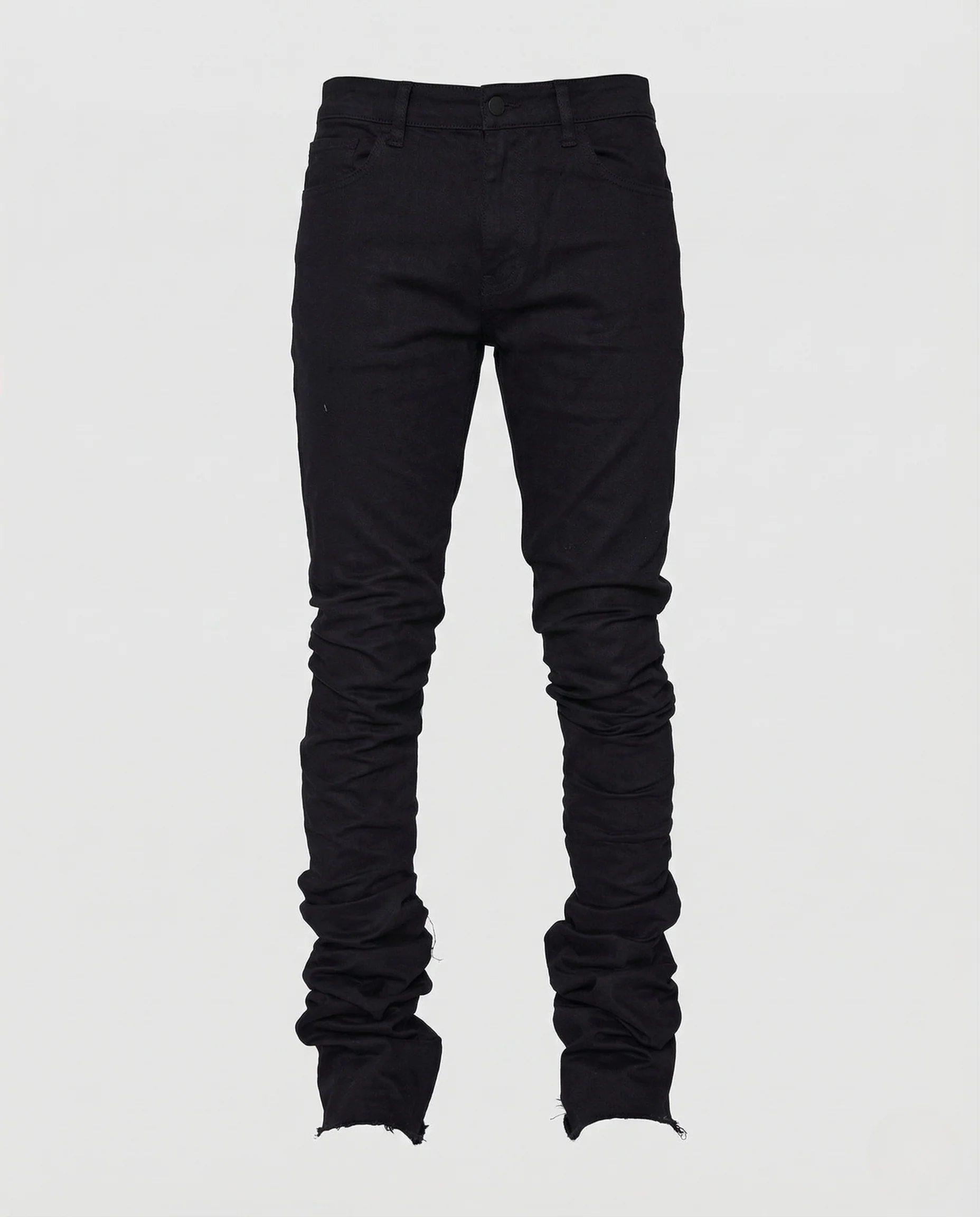 Herren Skinny Jeans Elastisch mit Fransen - Image 5