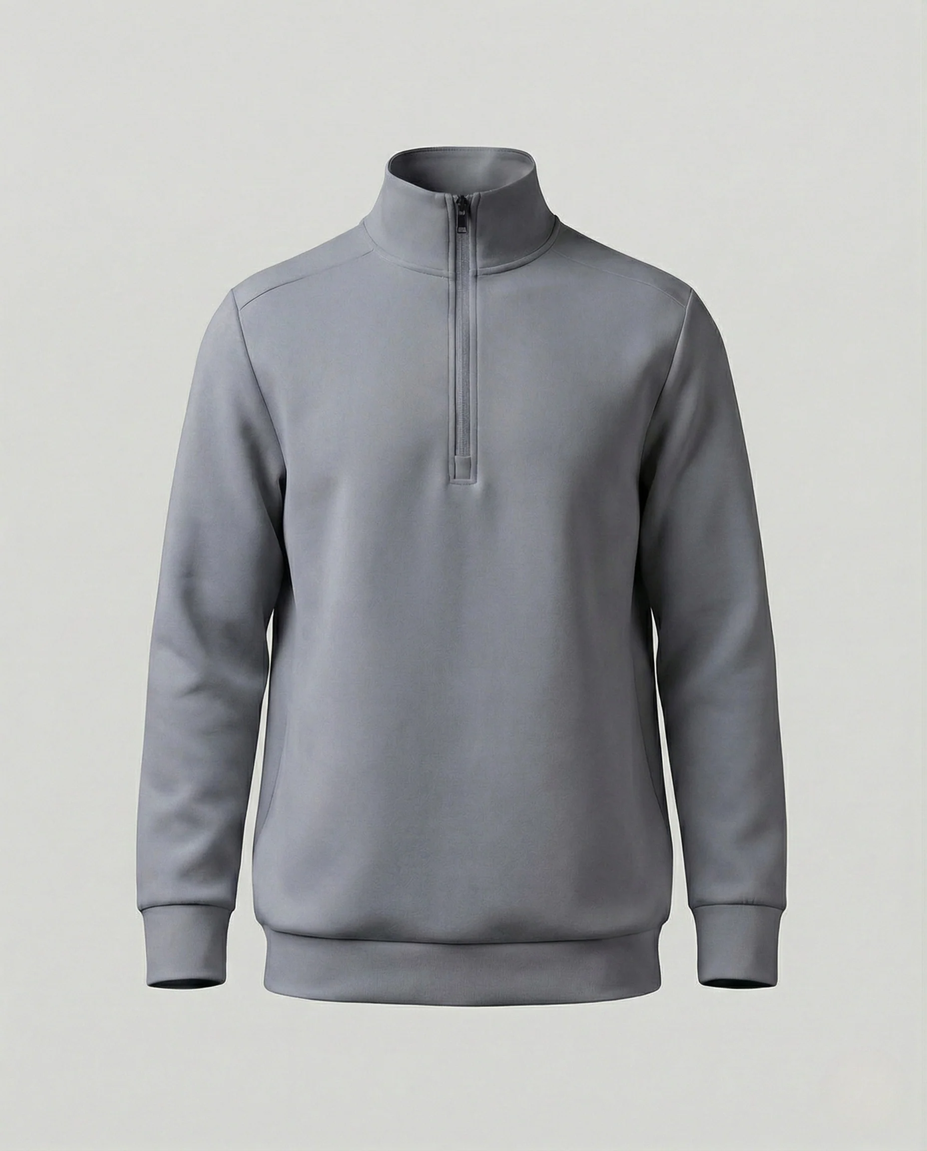 Herren Sweatshirt mit Stehkragen und Reißverschluss - Image 9