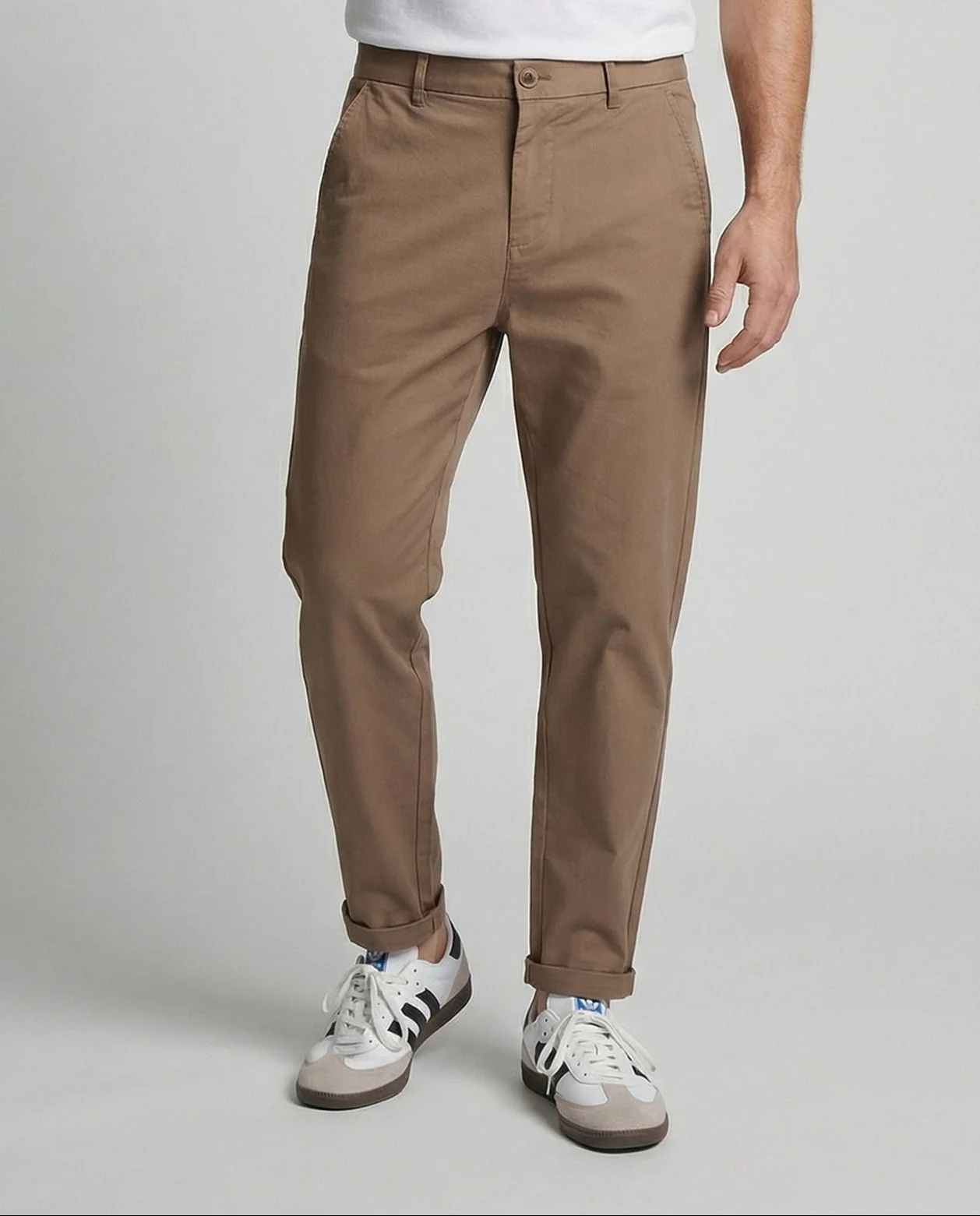 Chinohose Herren Slim Fit