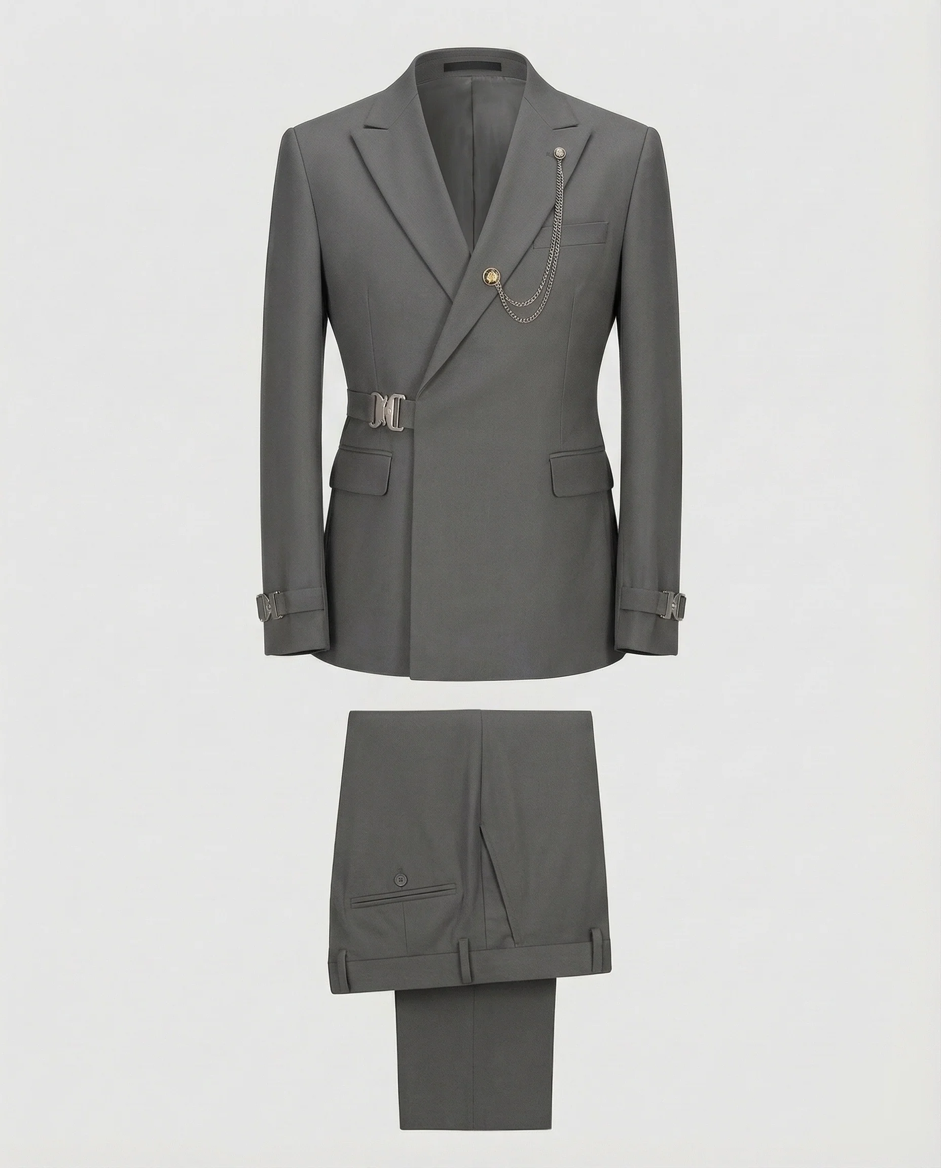 Herren Anzug Doppelreiher Kette - Image 11