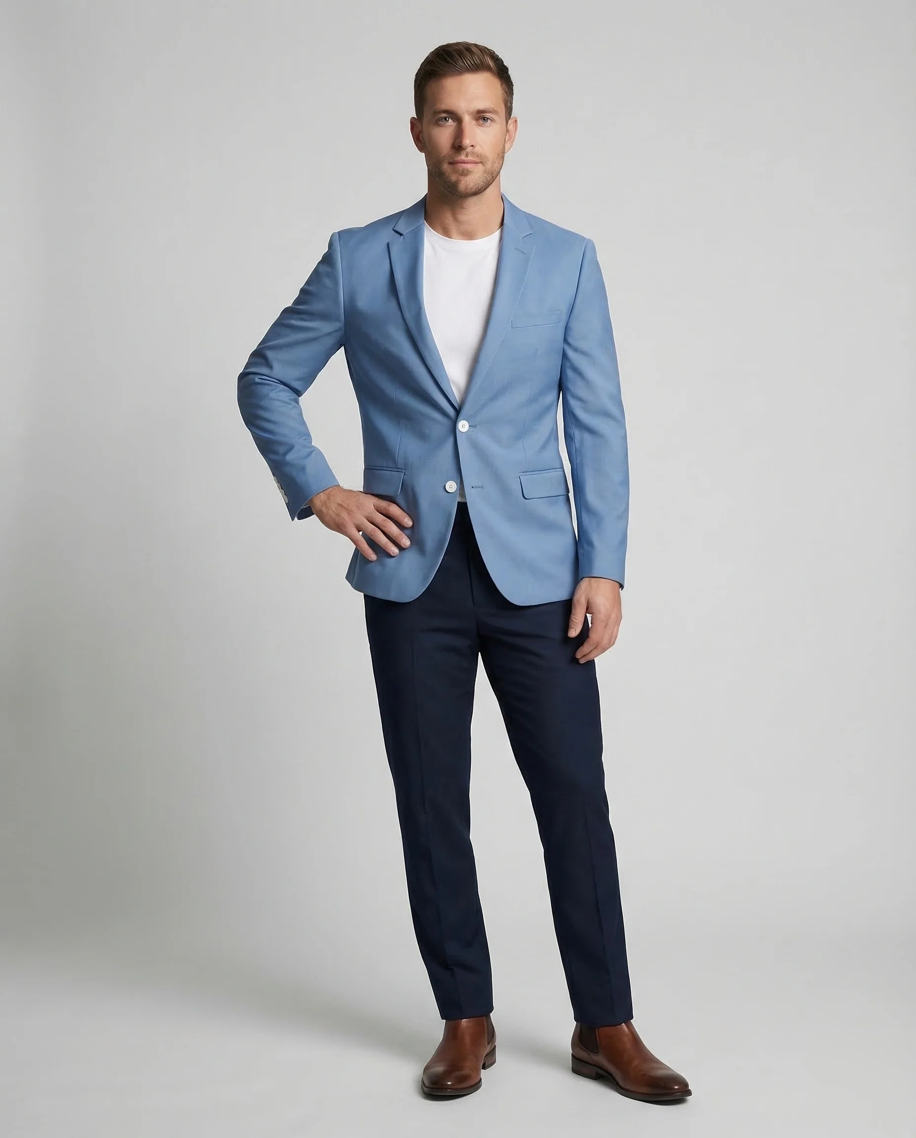 Herren Business Sakko Tailliert
