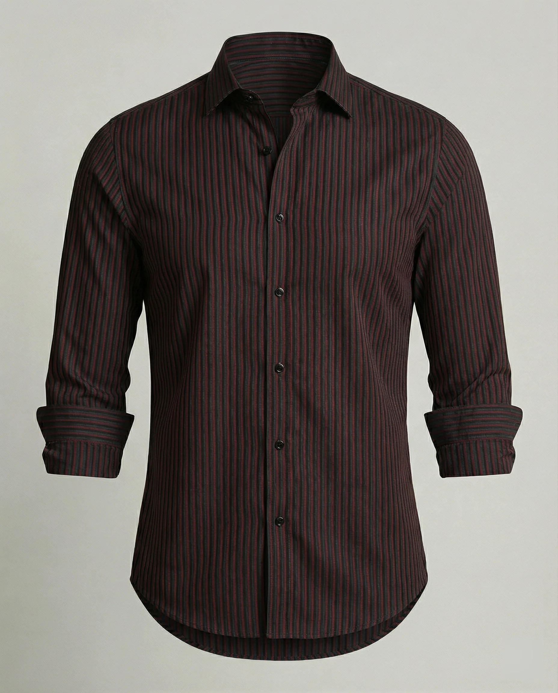 Herren Hemd gestreift slim fit - Image 2